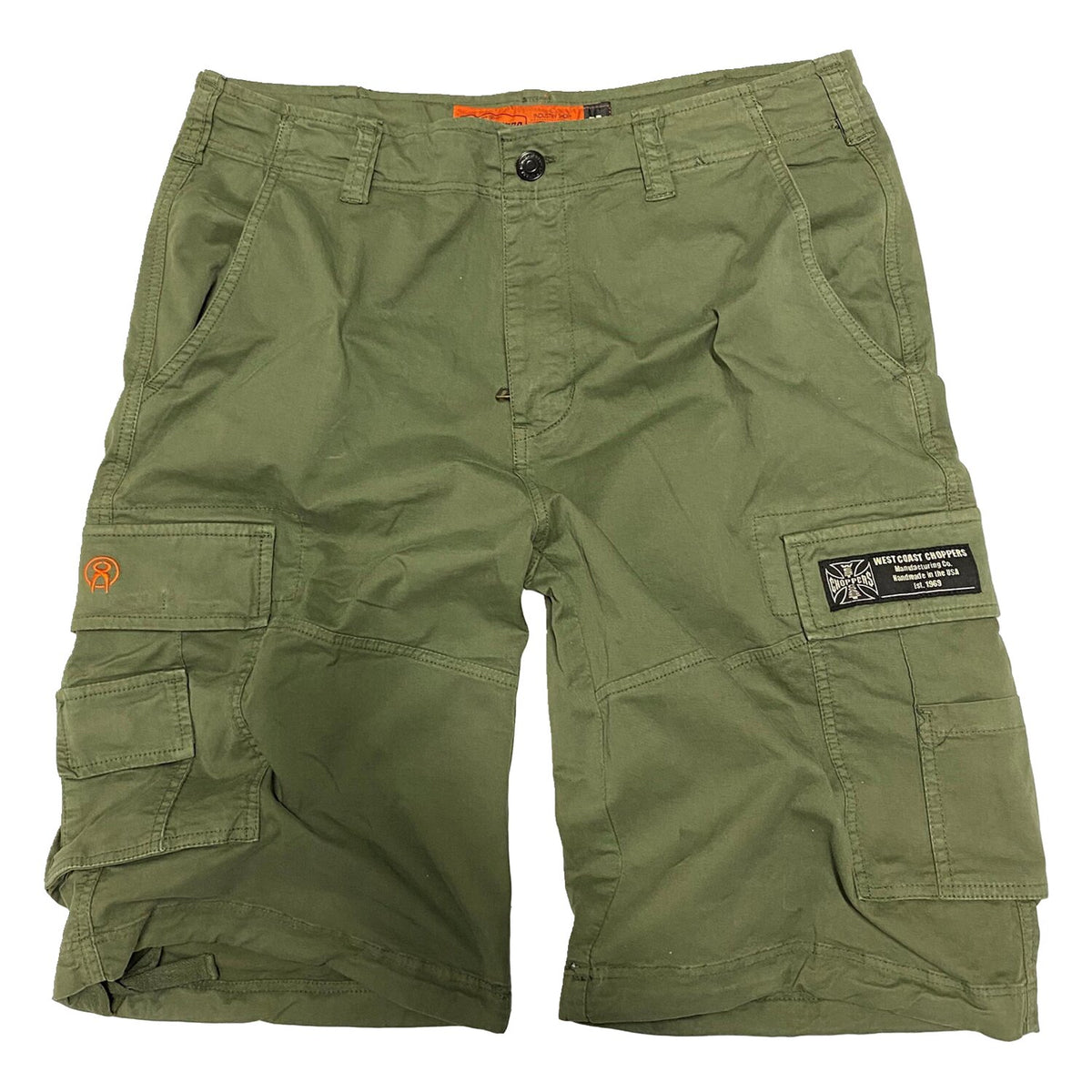 WCC CFL Cargo shorts vintage olive green