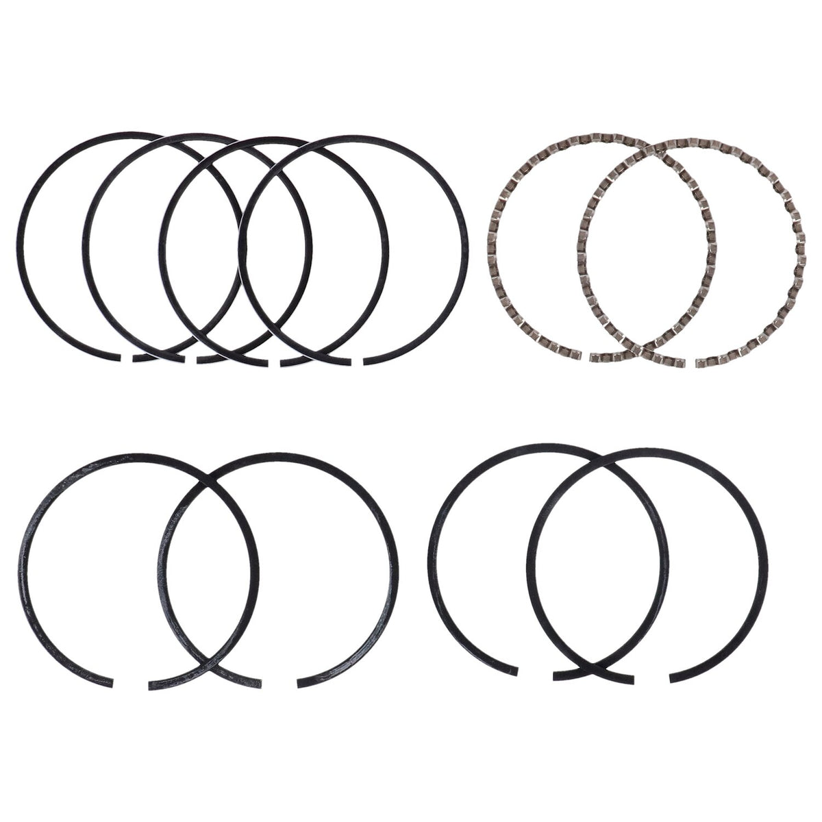Hastings, 2-3/4" bore piston ring set. +.020"
