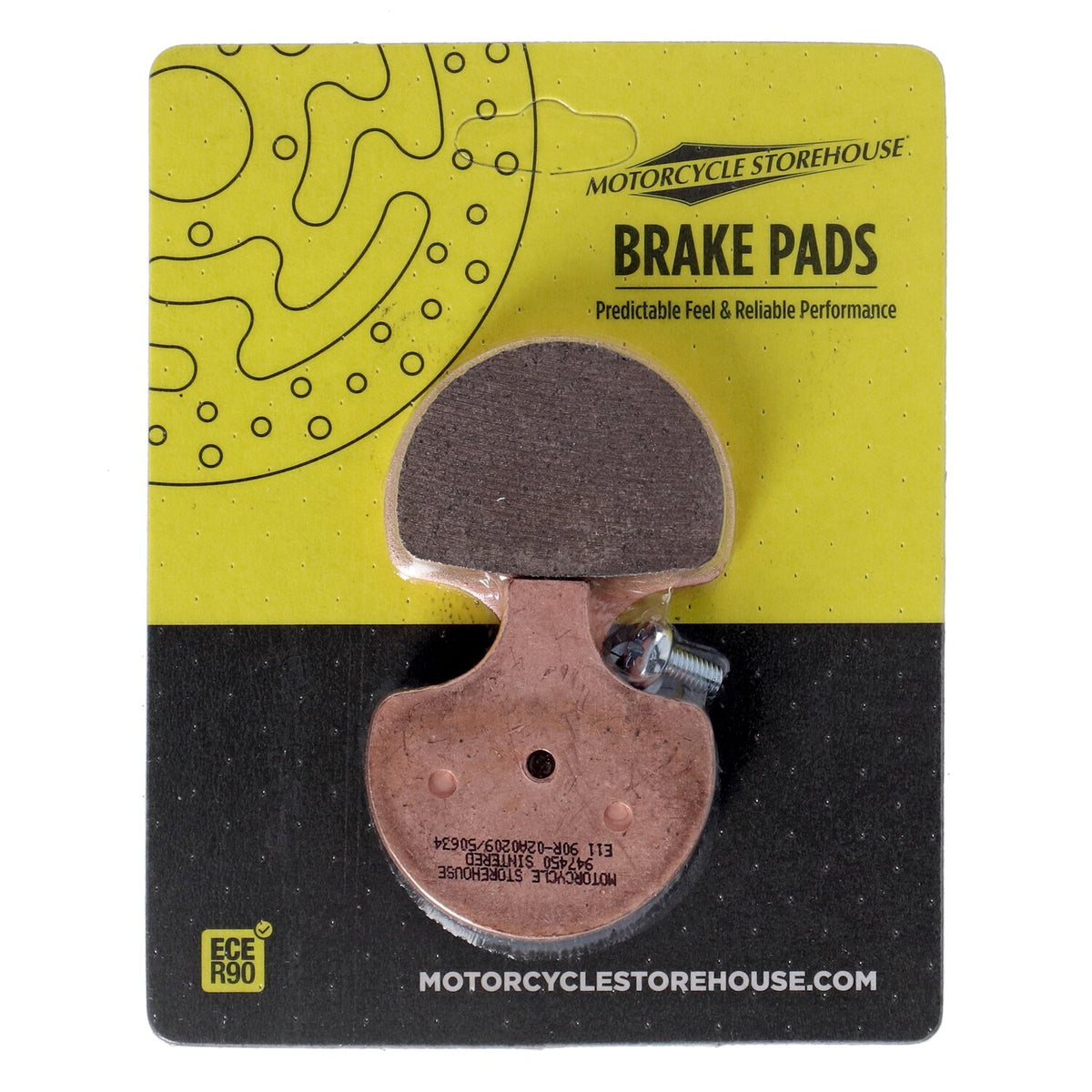 MCS, brake pads front. Sintered