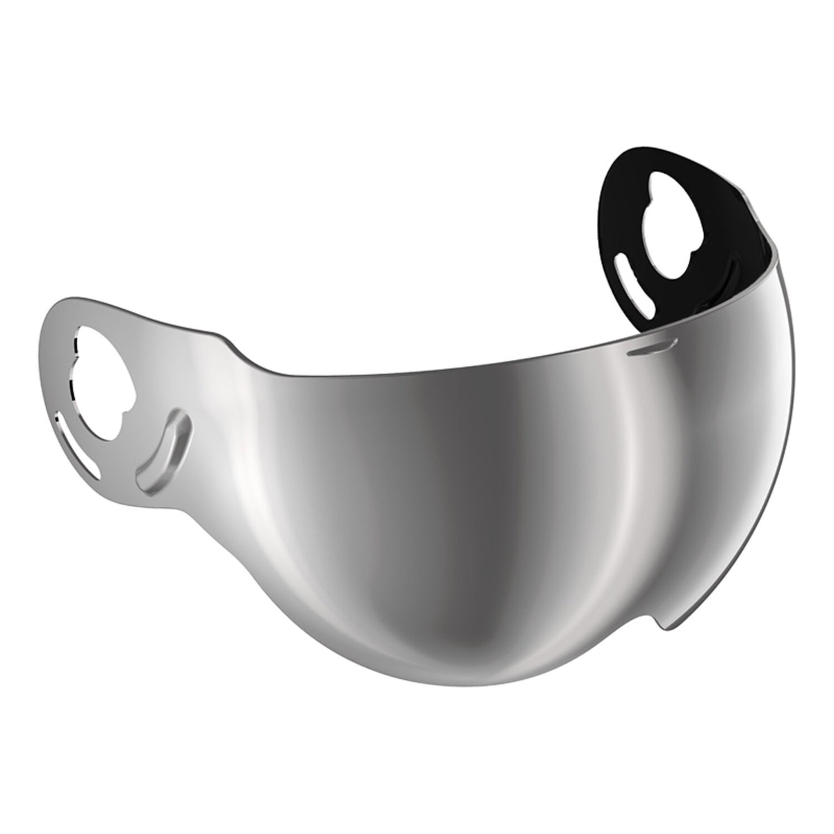 Roof visor iridium silver