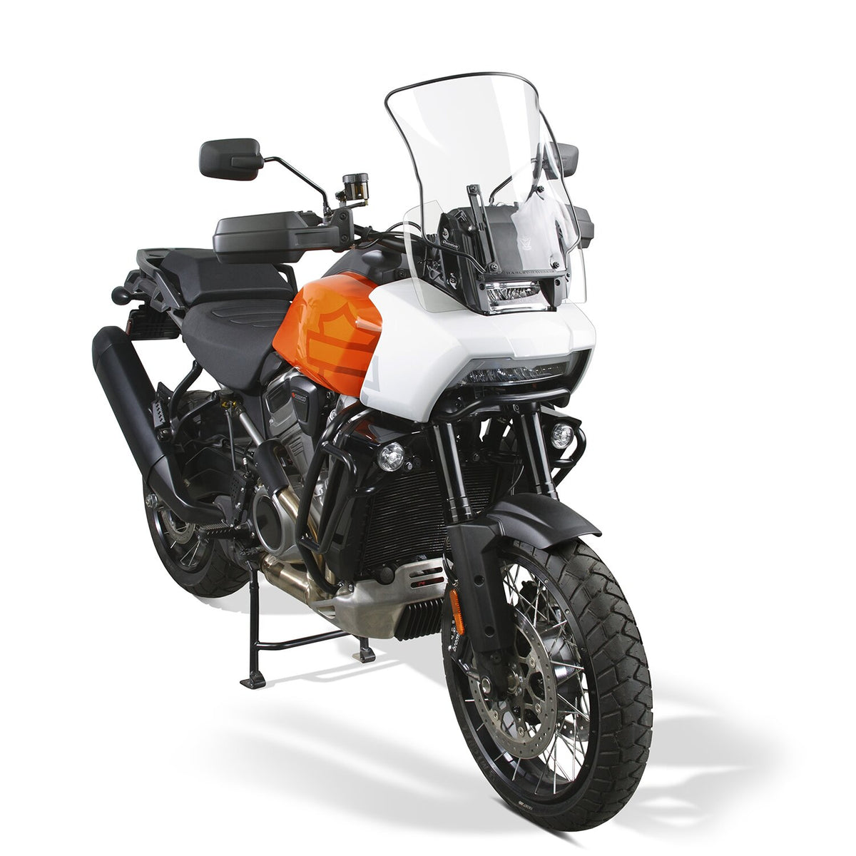 National Cycle, VStream® windshield mid w/beaded edge. Clear