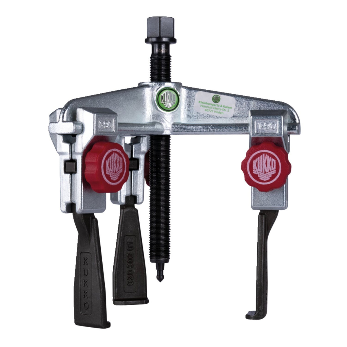 Kukko, gear puller with 3 quick adjusting arms. Narrow
