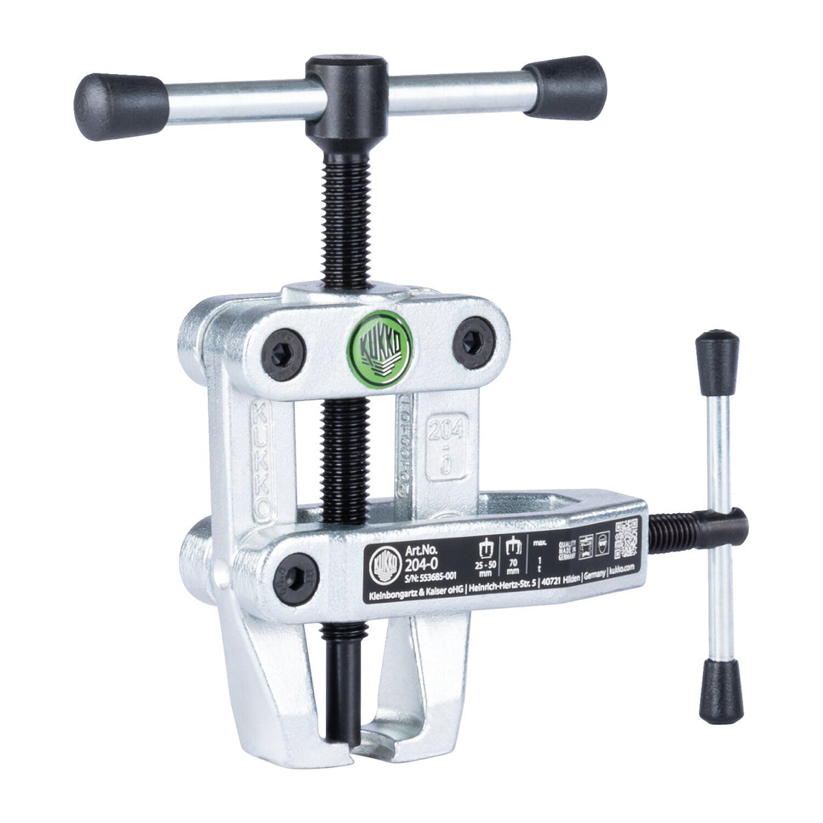 Kukko, 'Cobra' puller with side clamp. 2 arms