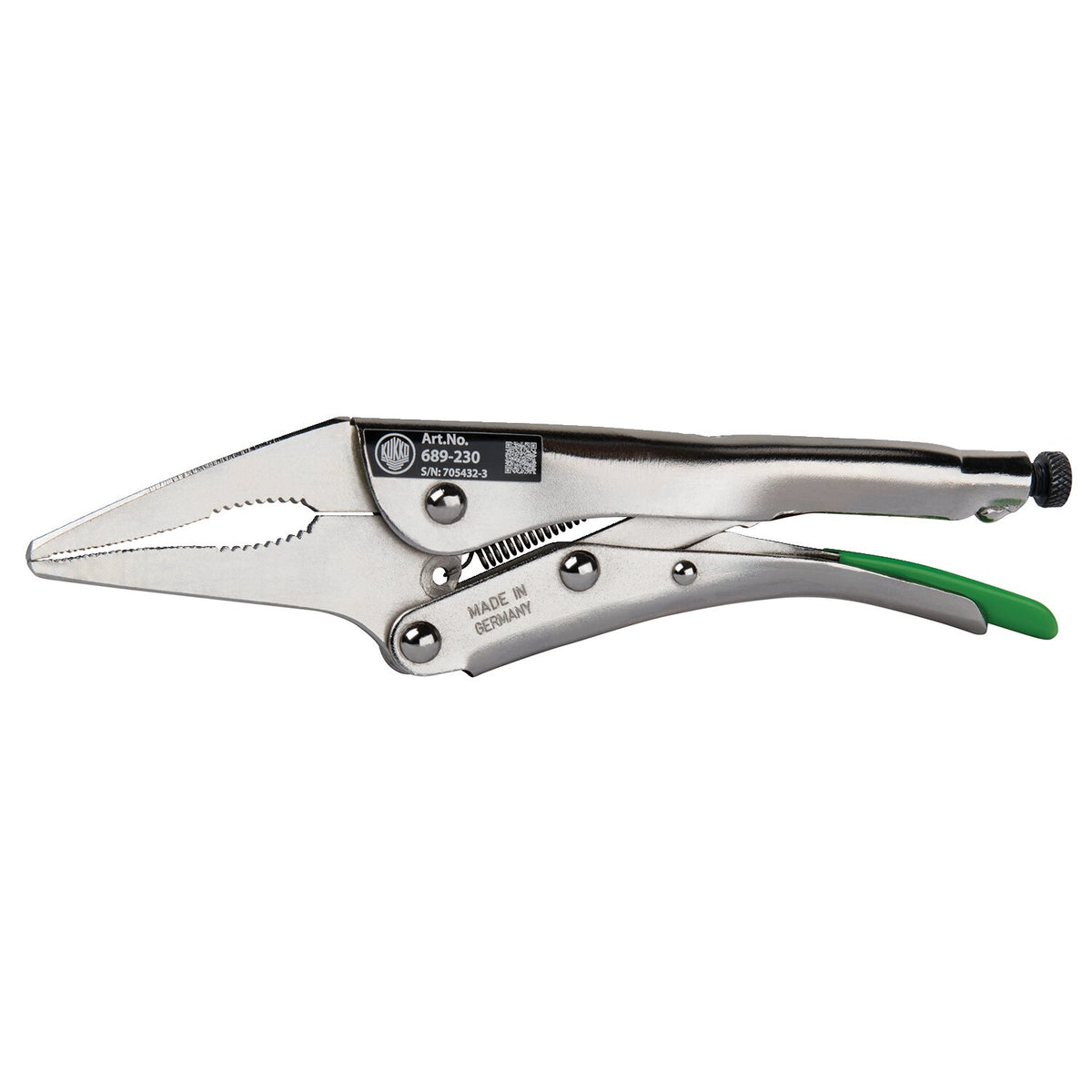 Kukko, 'Langbeck' locking pliers. 230mm