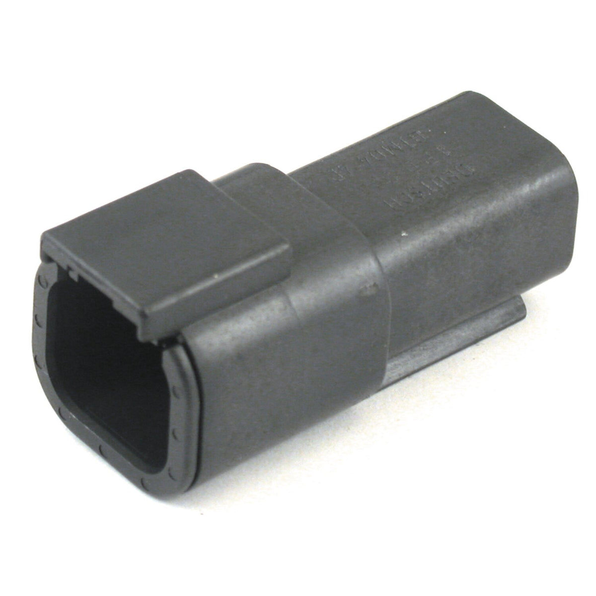 NAMZ, Deutsch DTM connector. Black, receptacle, 4-pins