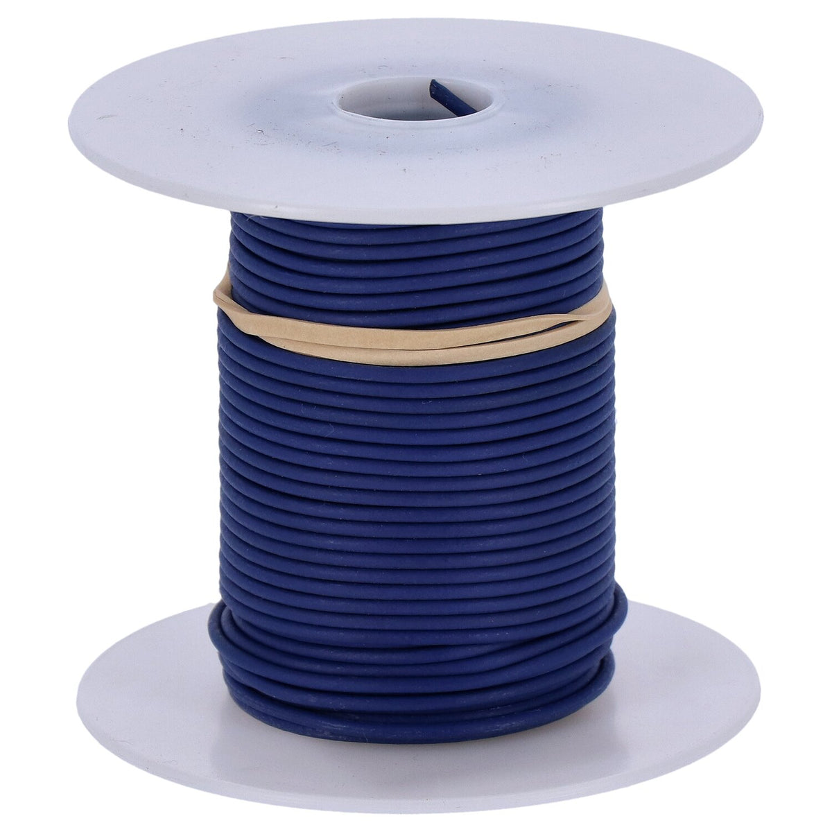 Wire on spool, 18 gauge. 100 ft. Blue