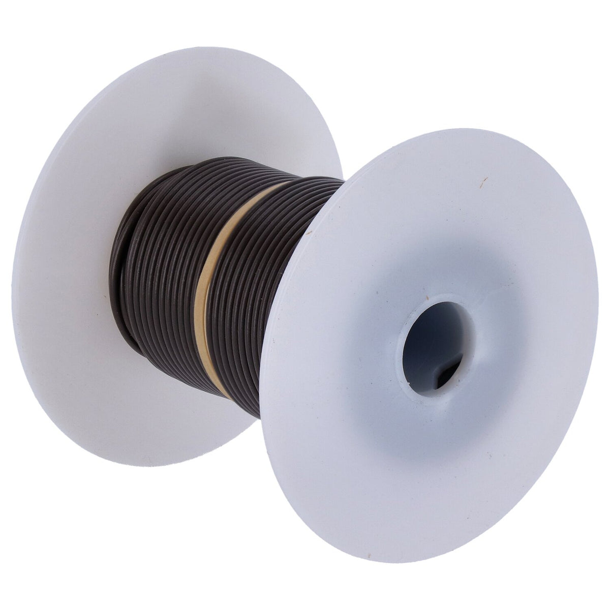 Wire on spool, 18 gauge. 100 ft. Brown