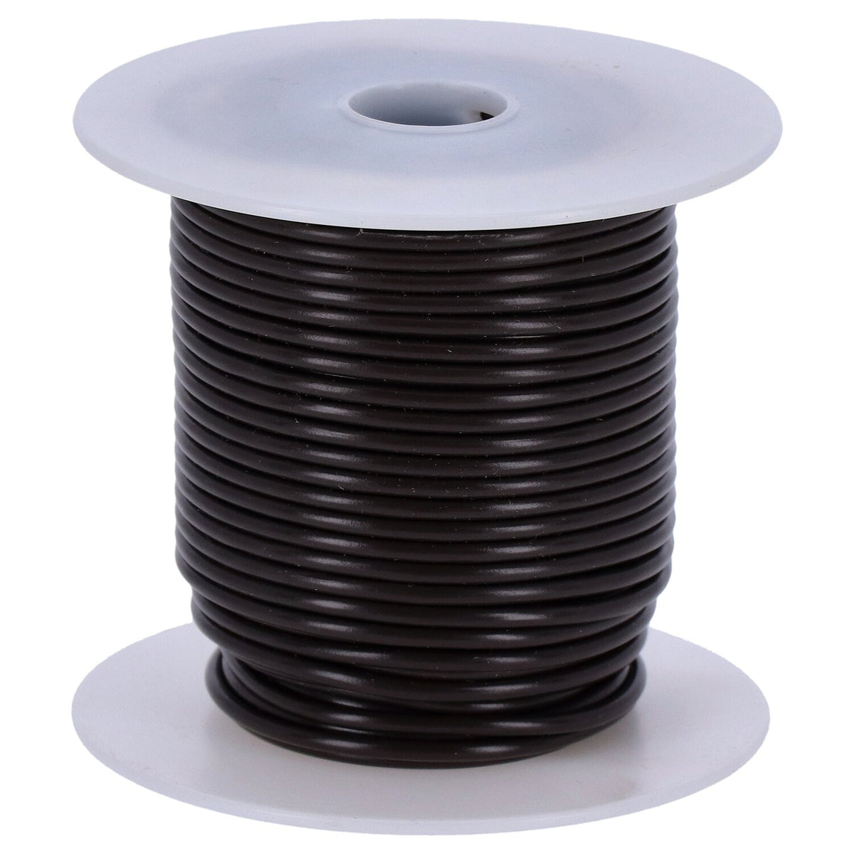 Wire on spool, 14 gauge. 100 ft. Brown