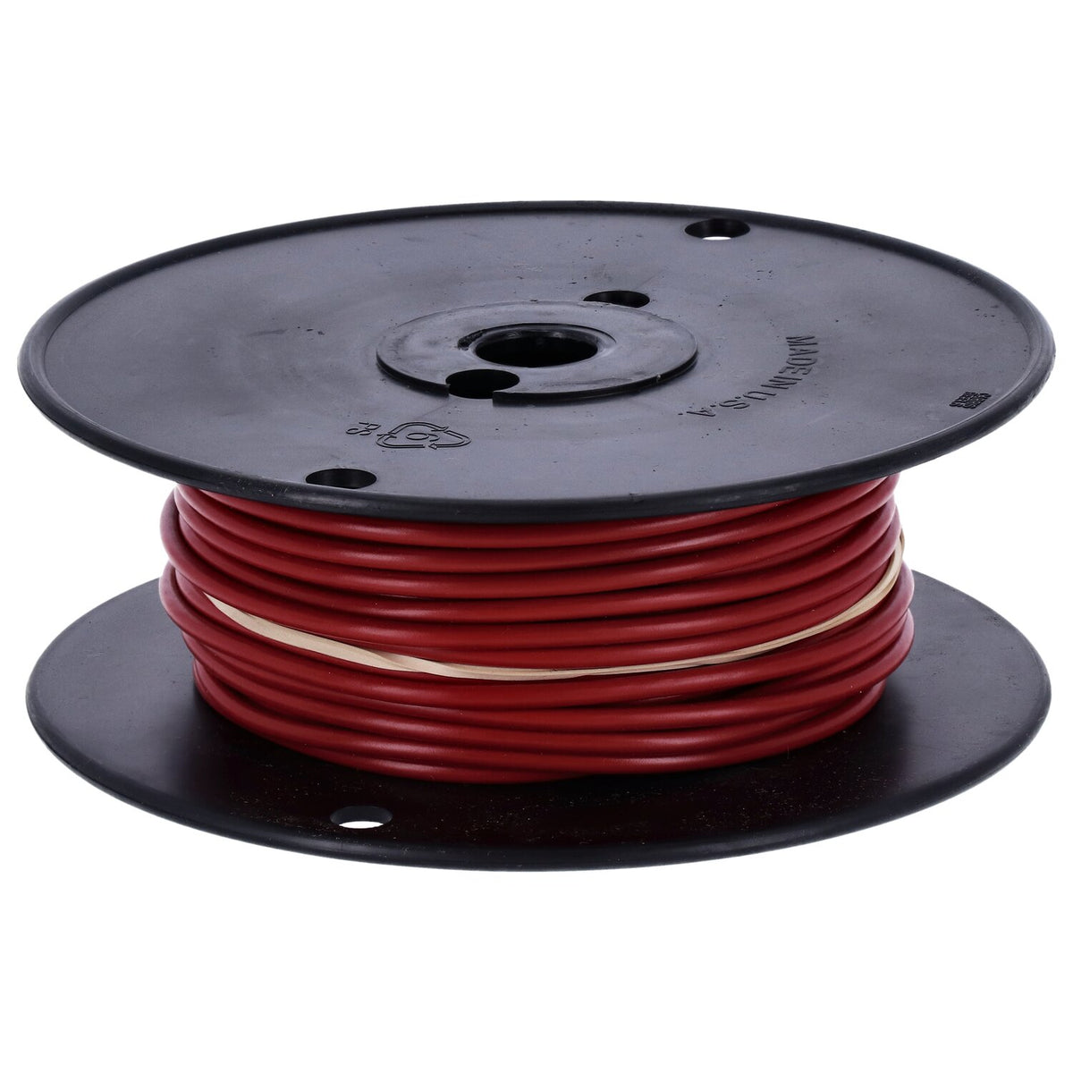 Wire on spool, 10 gauge. 100 ft. Red