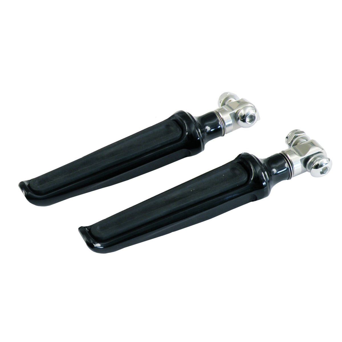 PM, Contour foot pegs. Black