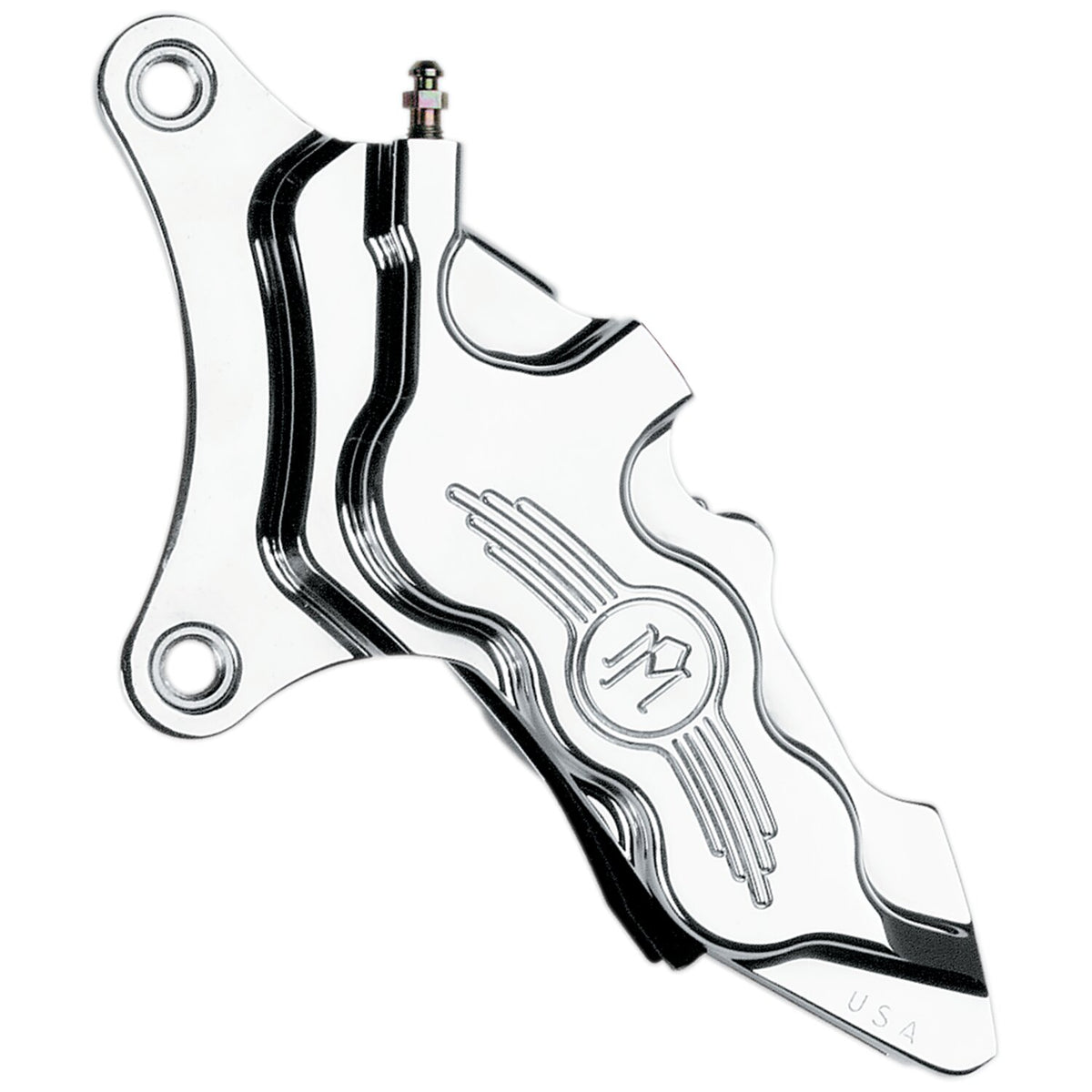 PM, 6-p 112x6b caliper. Bolt-on, 11.5" left front. Polished