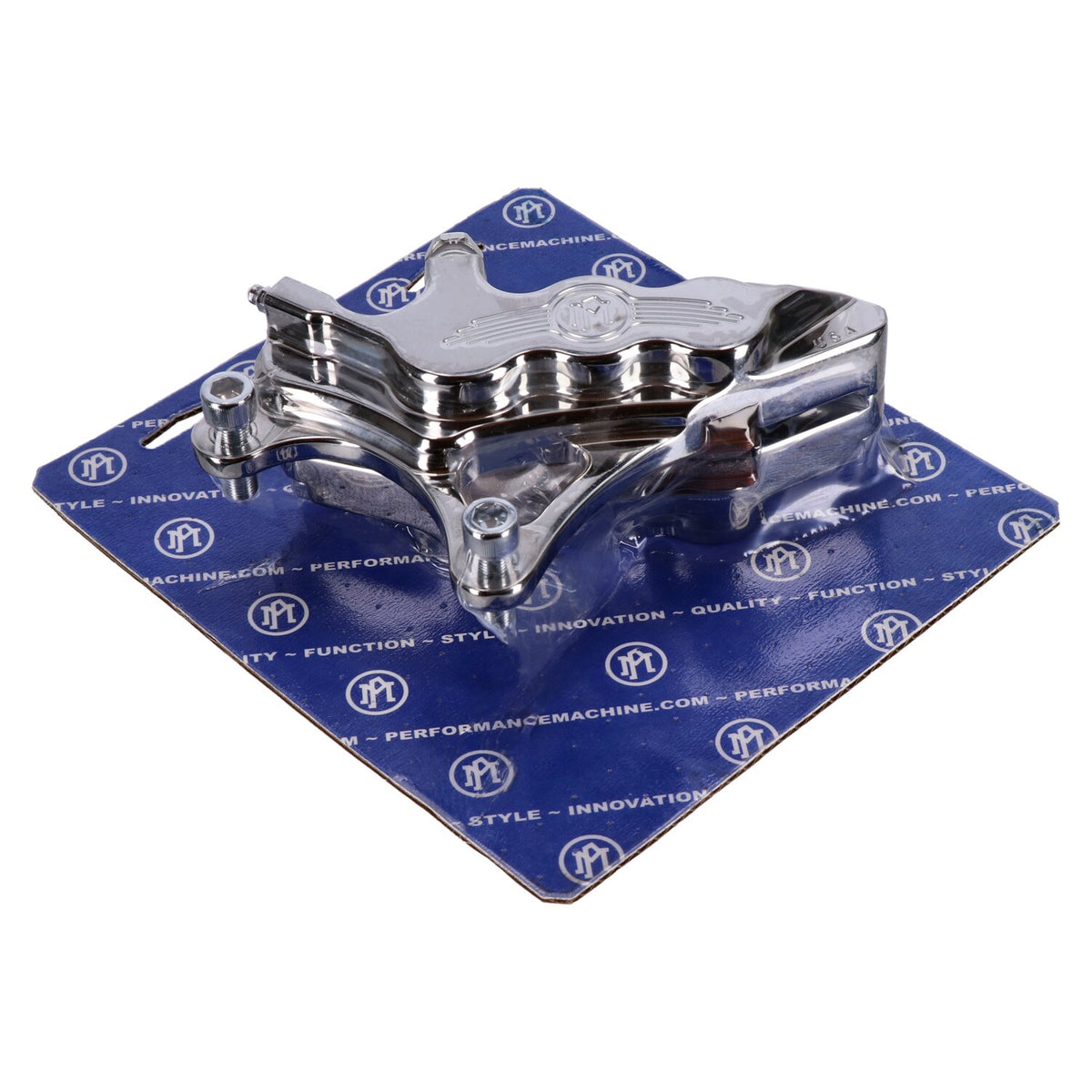 PM, 6-p 112x6b caliper. Bolt-on, 13" left front. Chrome