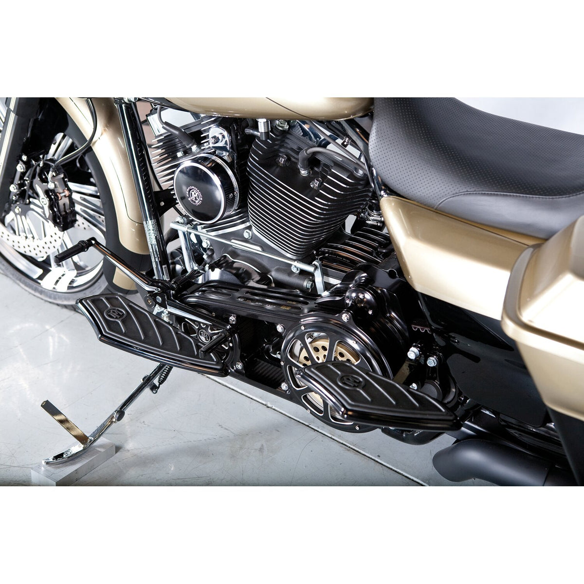 PM, Shift lever & spacer. toe/heel shift. Contour. Black CC