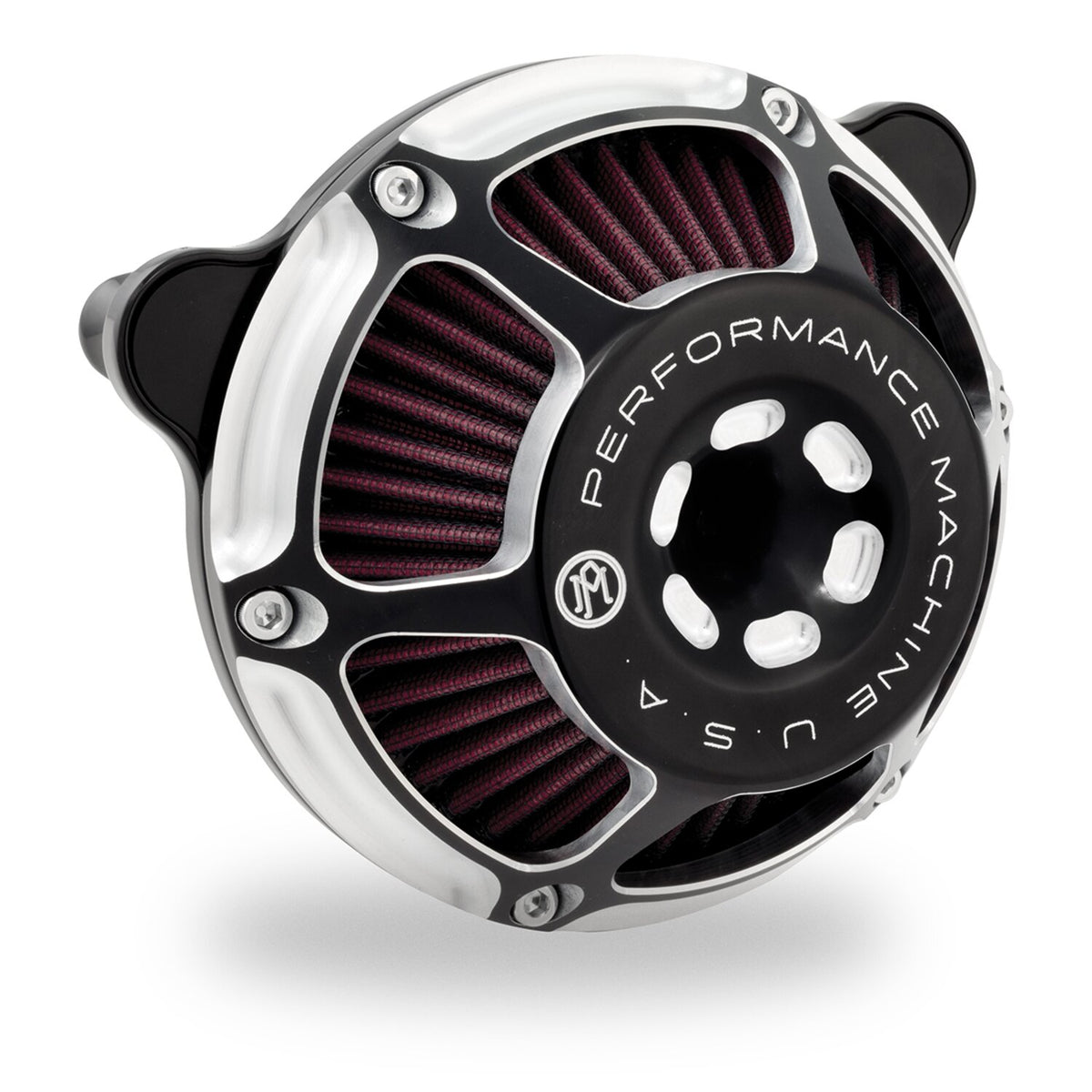 PM, 'Max HP' air cleaner kit. Black CC