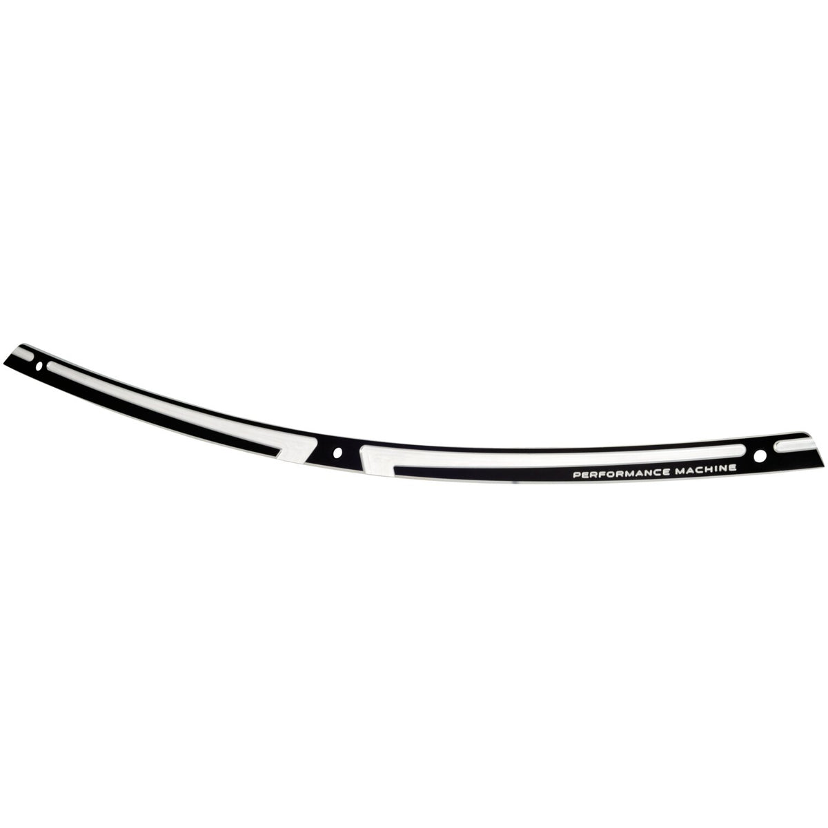 PM, Windscreen trim for Touring. Scallop. Black CC