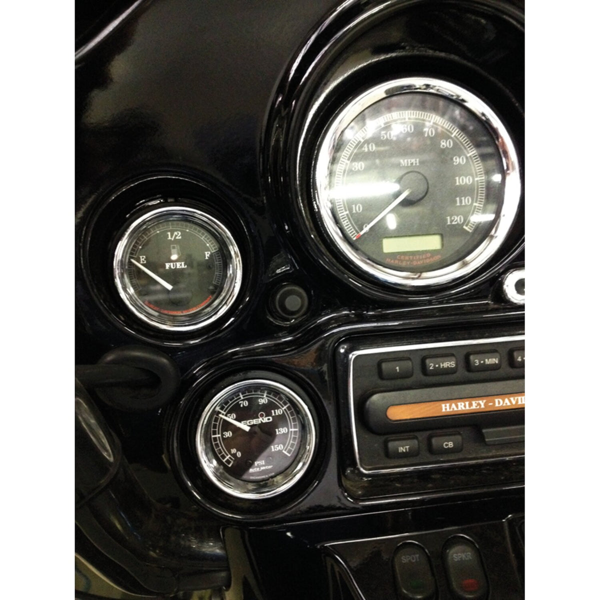 Air gauge, black