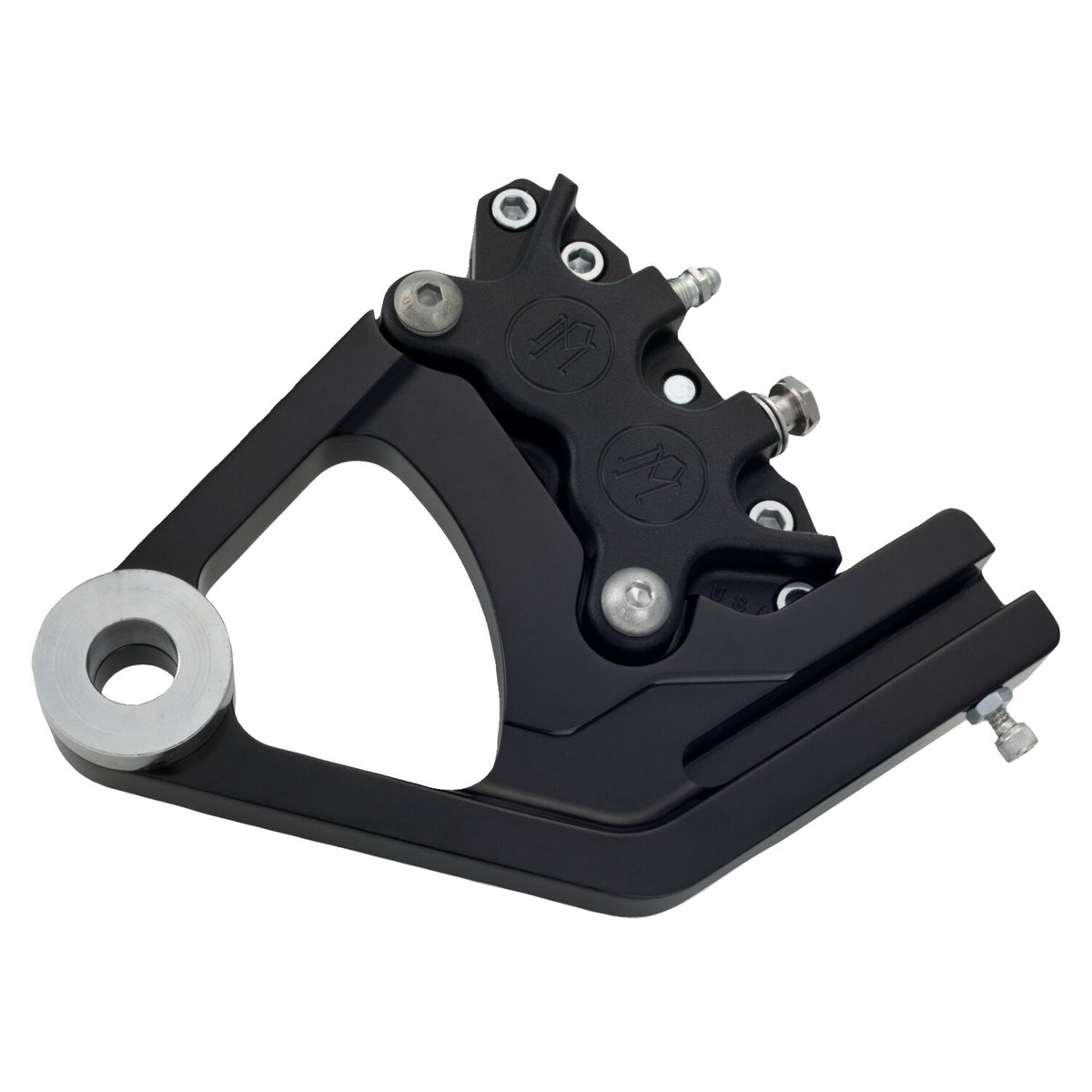 PM, Rear caliper bracket, 11.5". Black