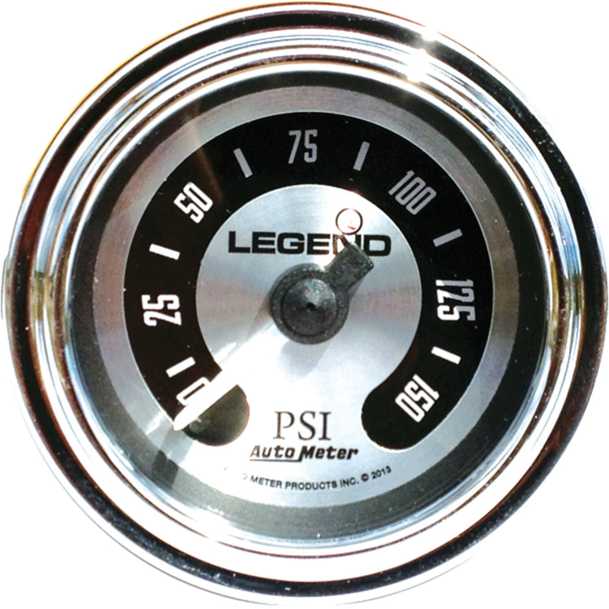 Air gauge, spun aluminum
