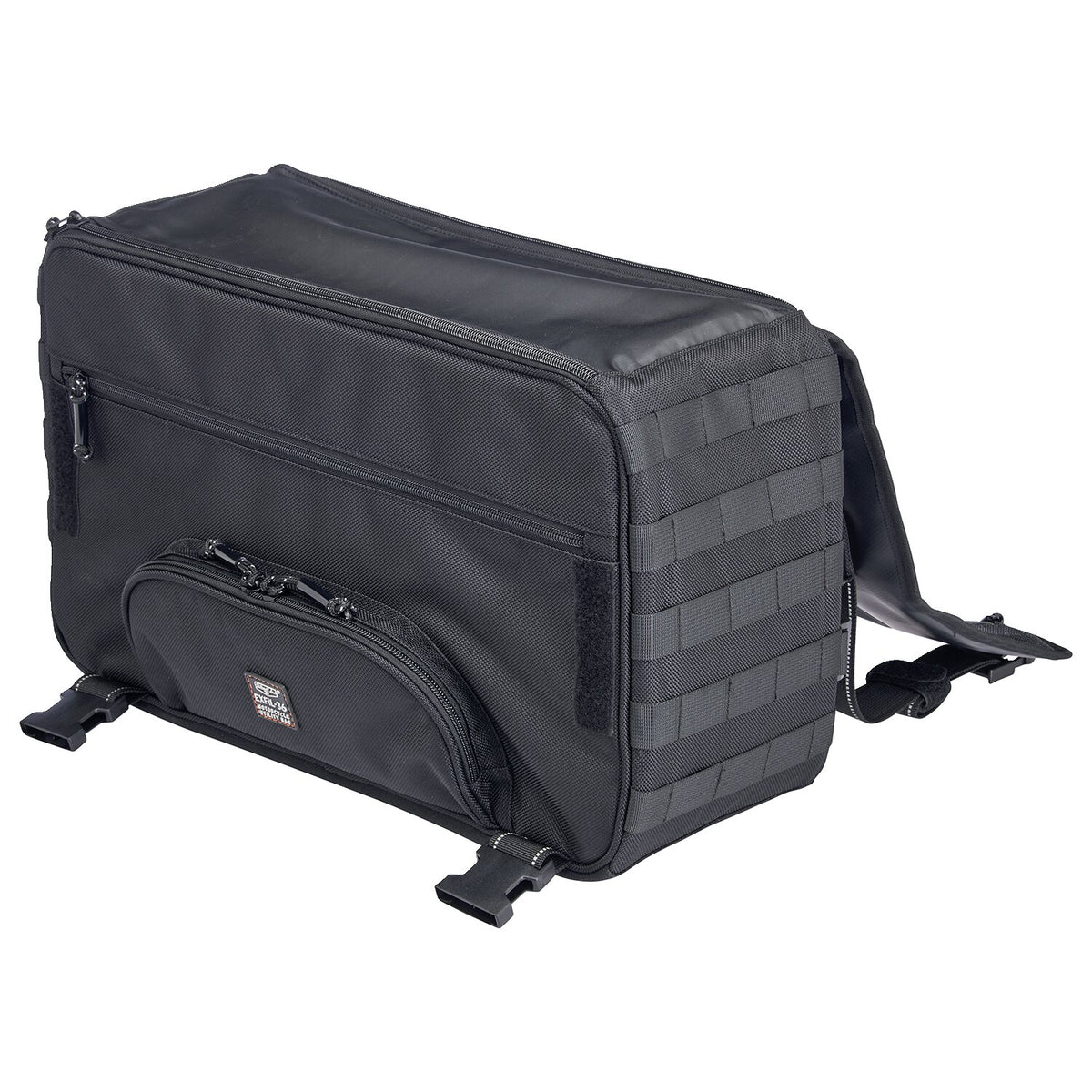 Biltwell, Exfil-36 throw-over saddlebags. Black