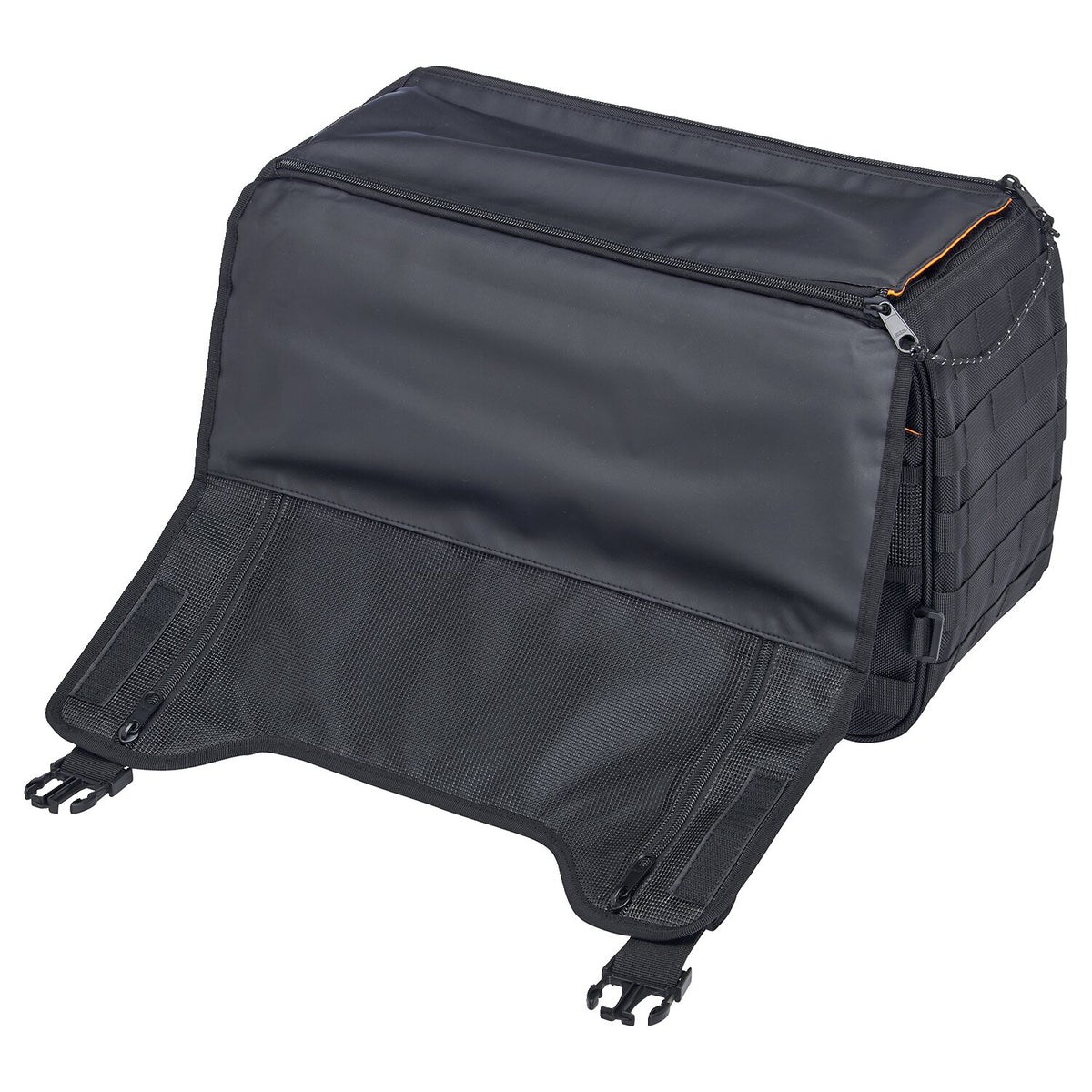 Biltwell, Exfil-36 throw-over saddlebags. Black