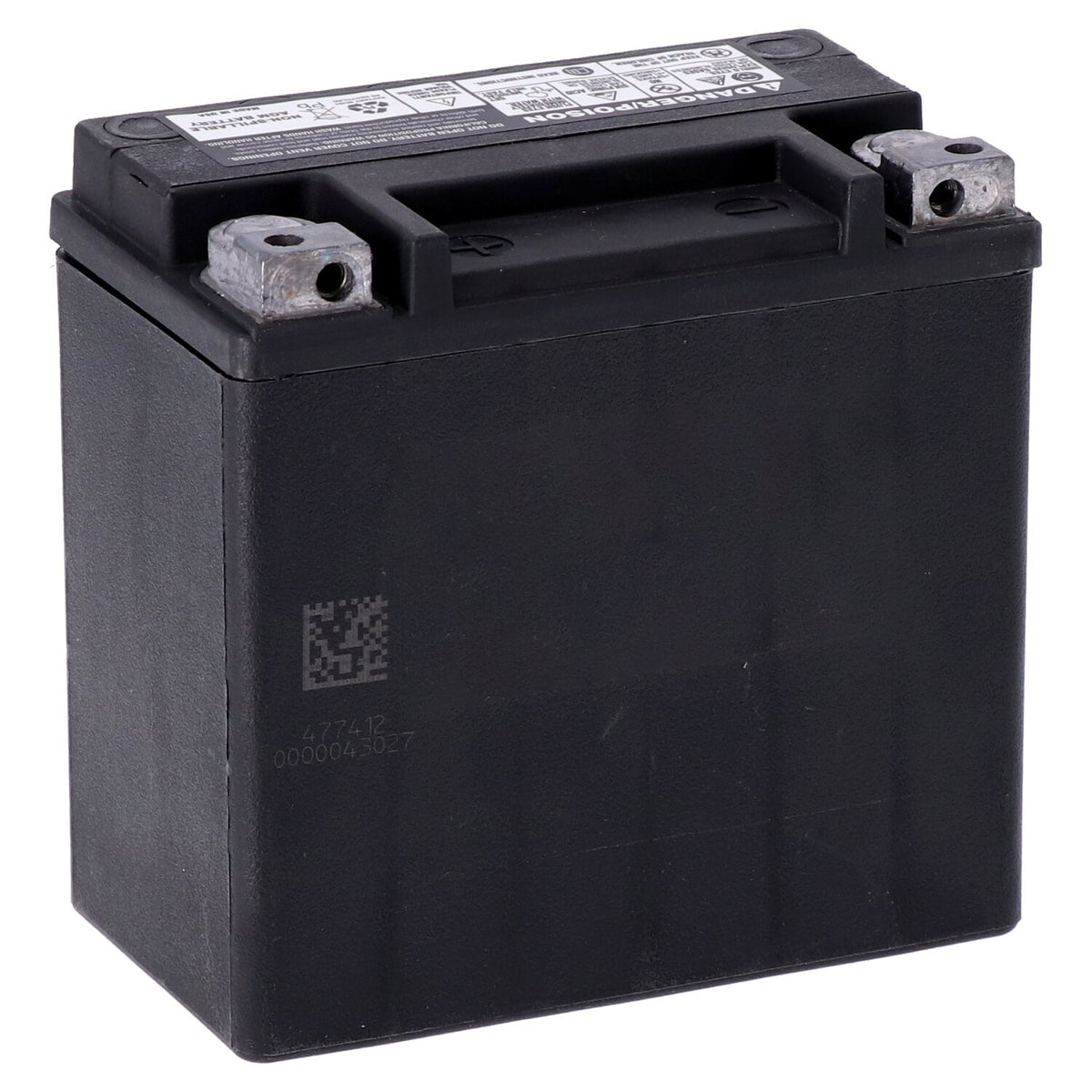 MCS, Advance Series - AGM sealed battery. 12v, 12ah, 220cca