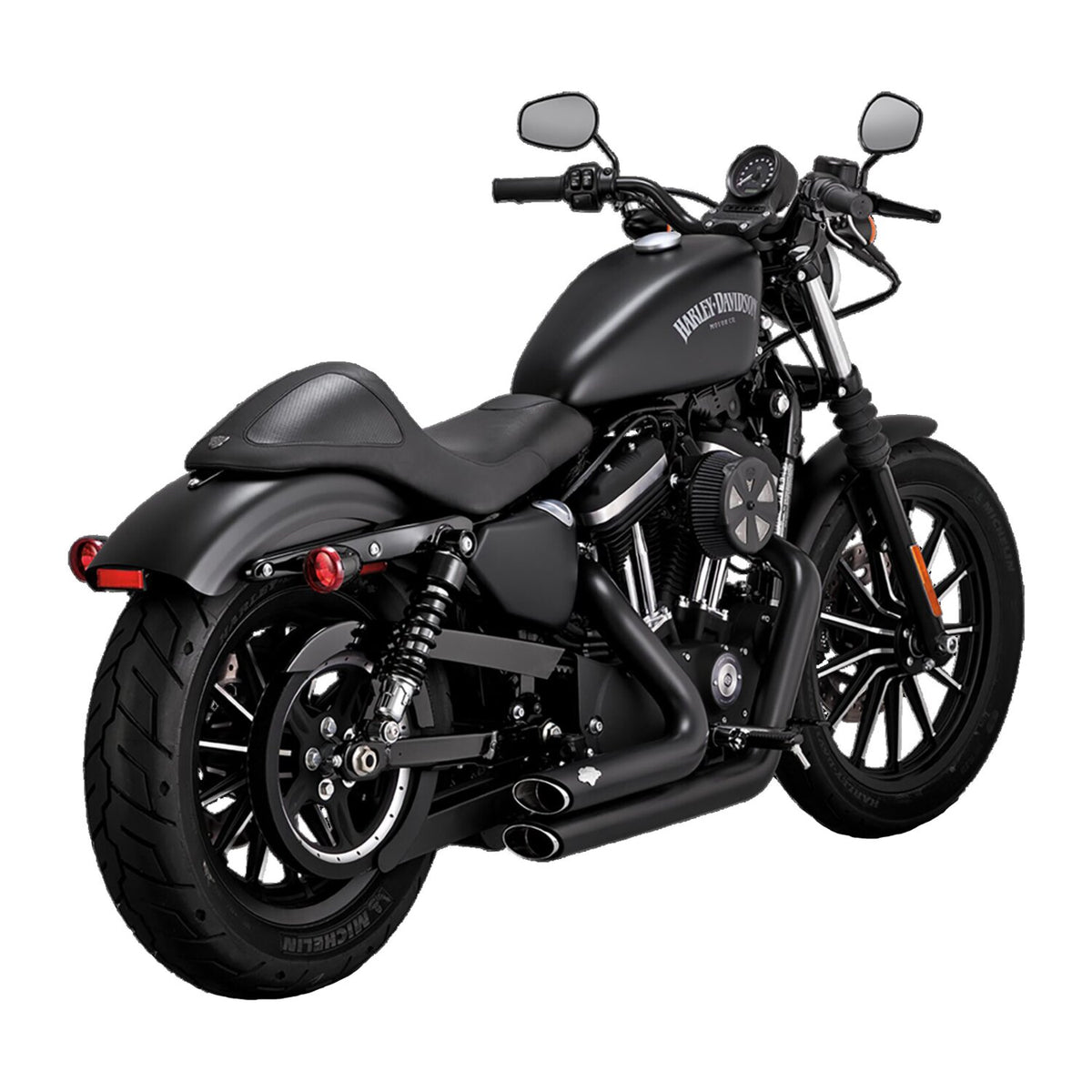 Vance & Hines, Shortshots staggered PCX exhaust. black