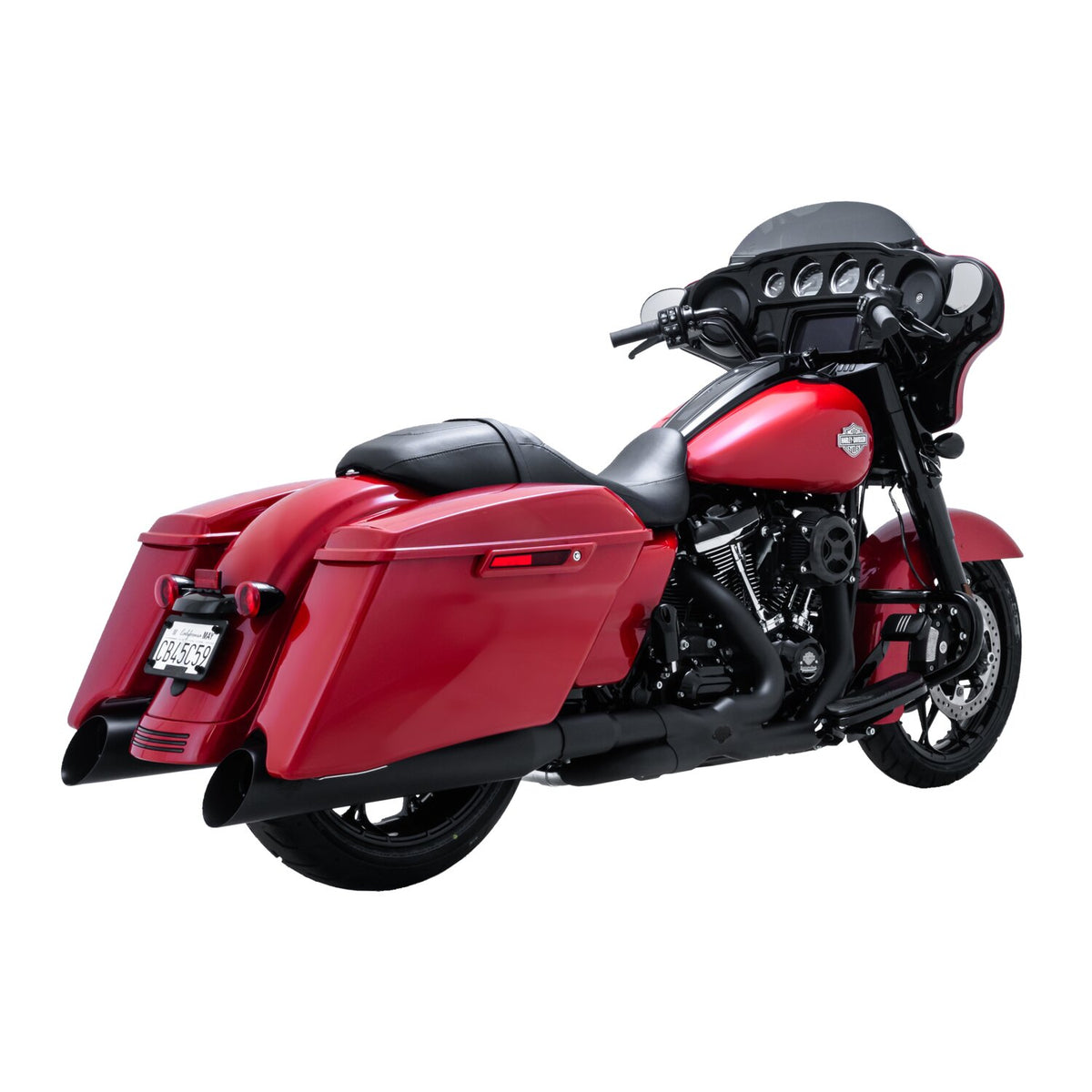 Vance & Hines, Power Duals PCX crossover head pipes. Black