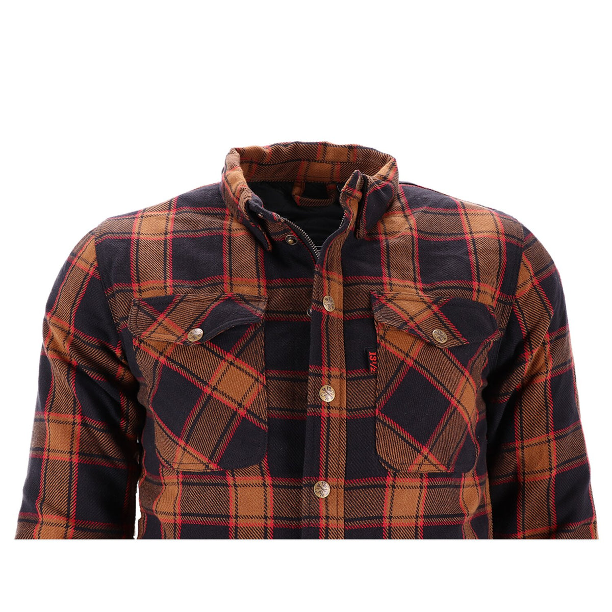 13 1/2 Long Run shirt brown/black