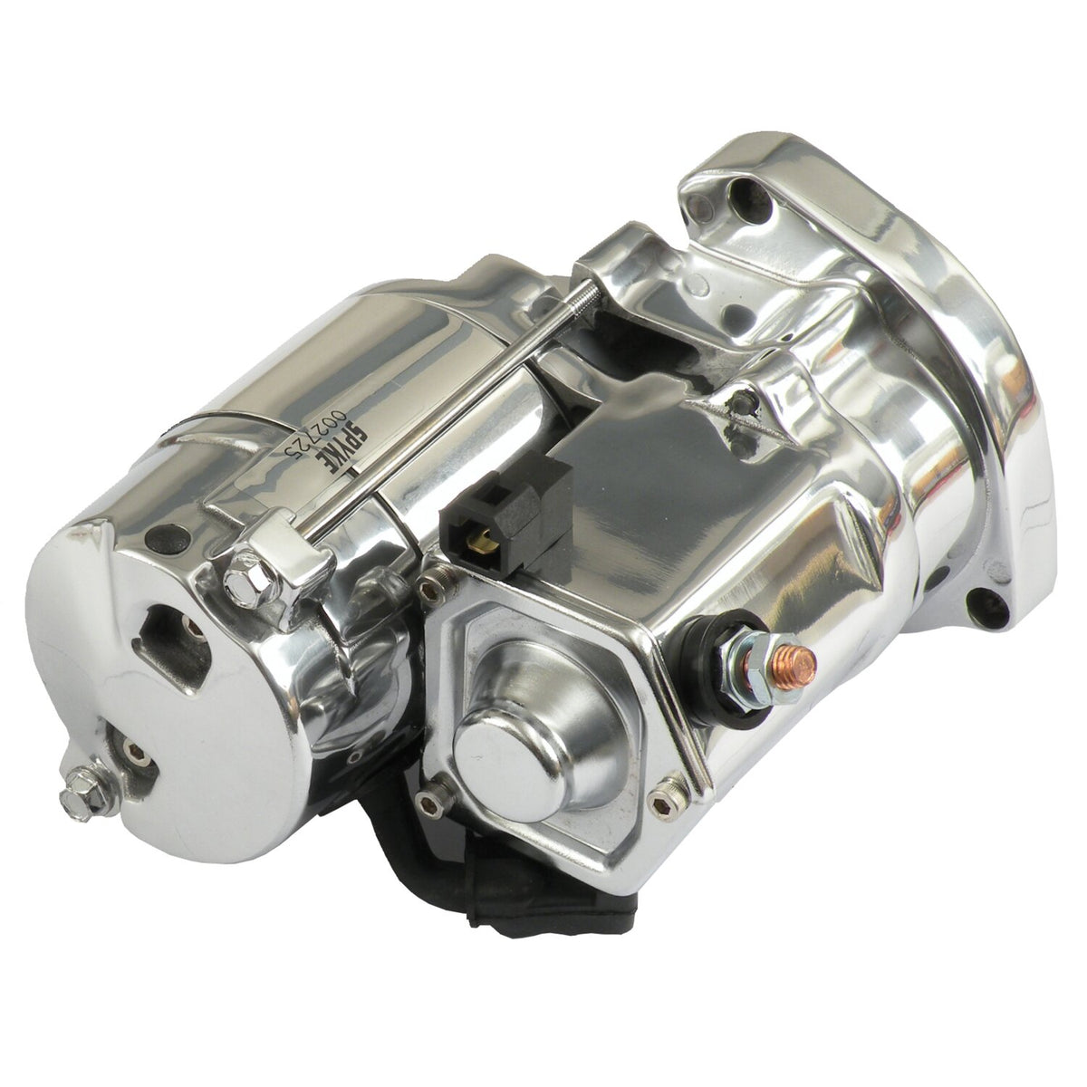Spyke, starter motor 1.4KW. Polished