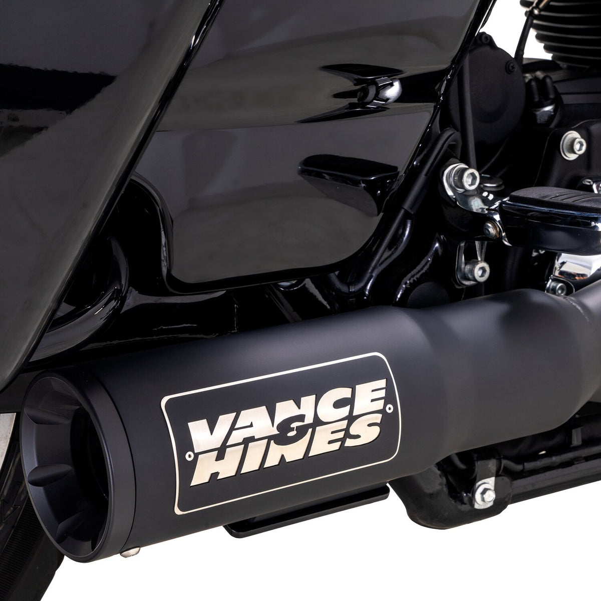 Vance & Hines, 2-1 hi output RR PCX exhaust. black