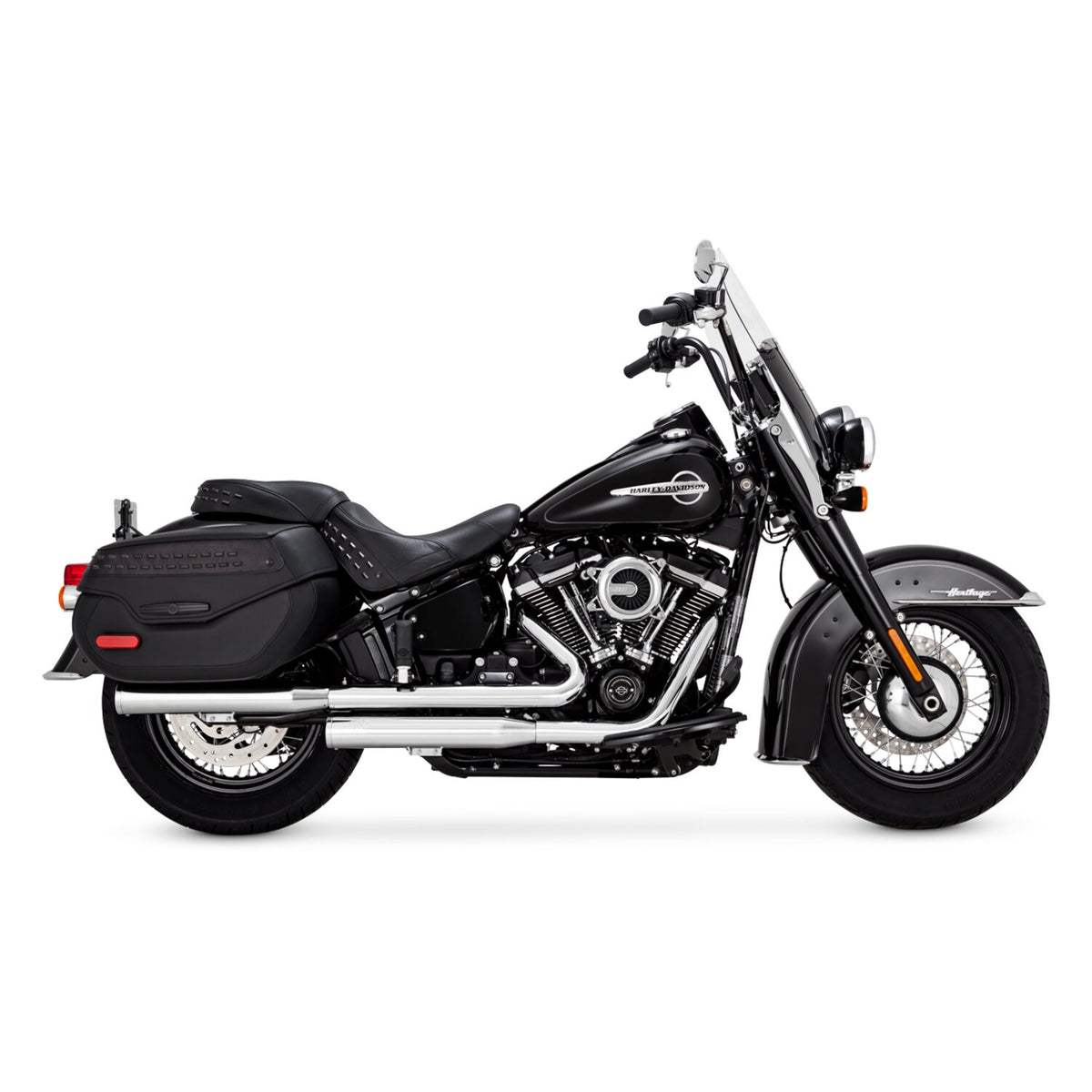 Vance & Hines, Eliminator 300 slip-on mufflers. PCX. chrome