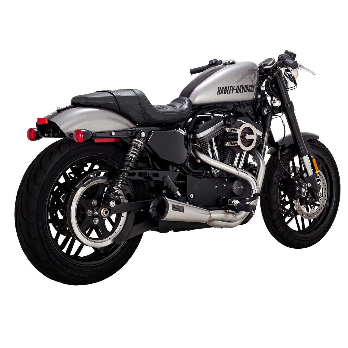 Vance & Hines, 2-1 upsweep exhaust. PCX. brushed