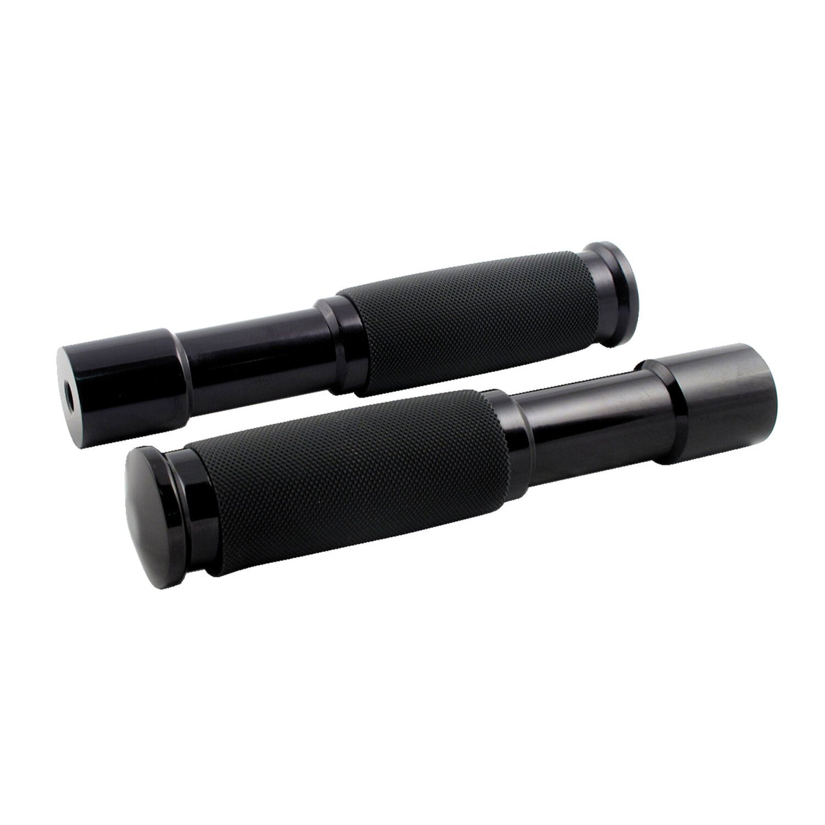 Avon Rigid highway pegs Custom Contour, black anodized