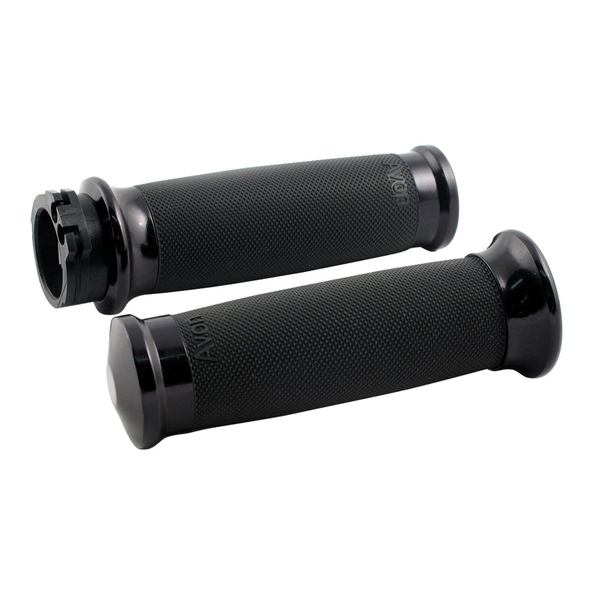 Avon Custom Contour grips, black anodized