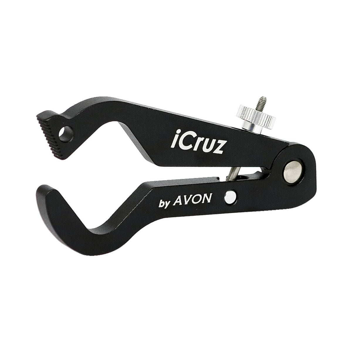 Avon, ICruz throttle lock. Black anodized