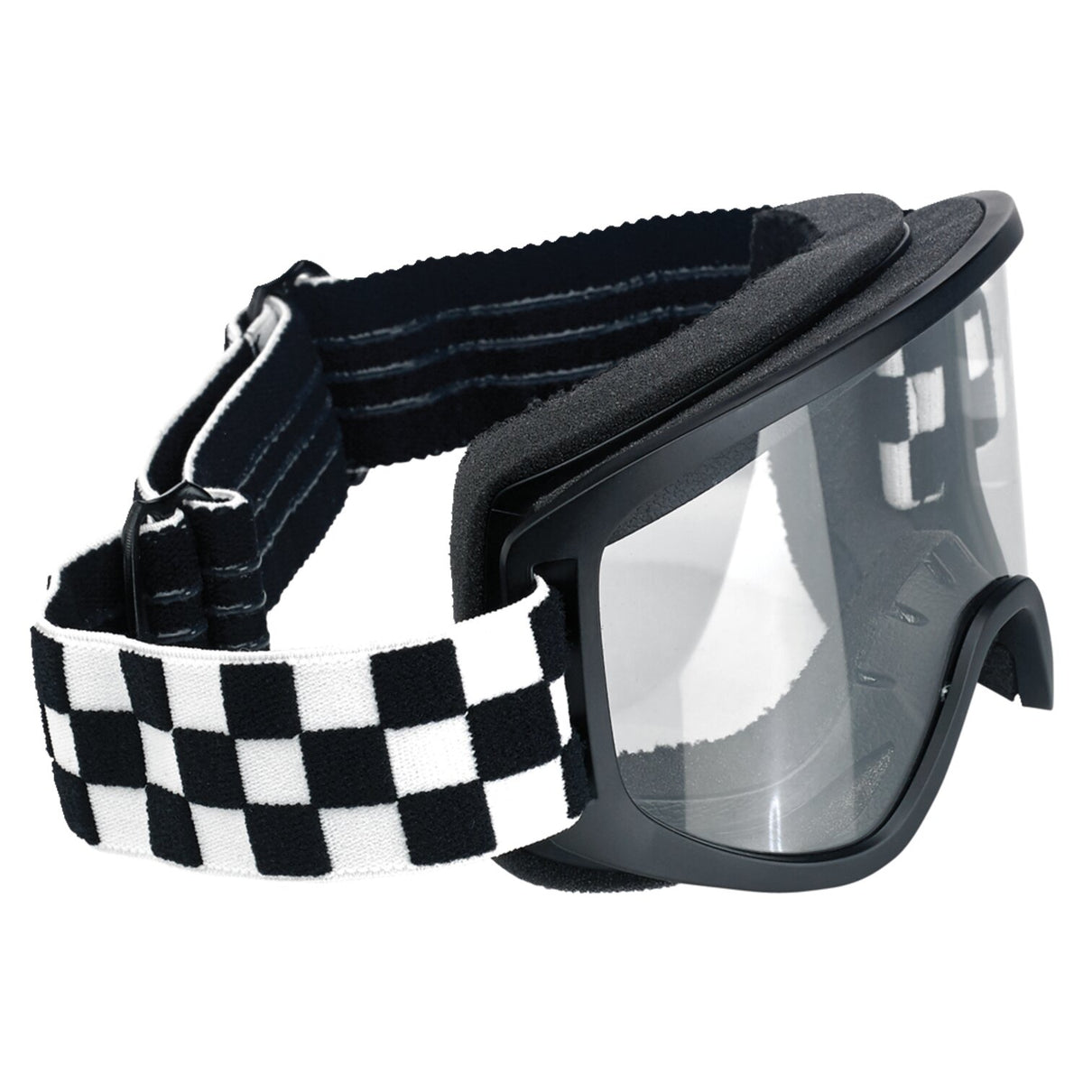 Biltwell Moto 2.0 Checkers goggles black/white