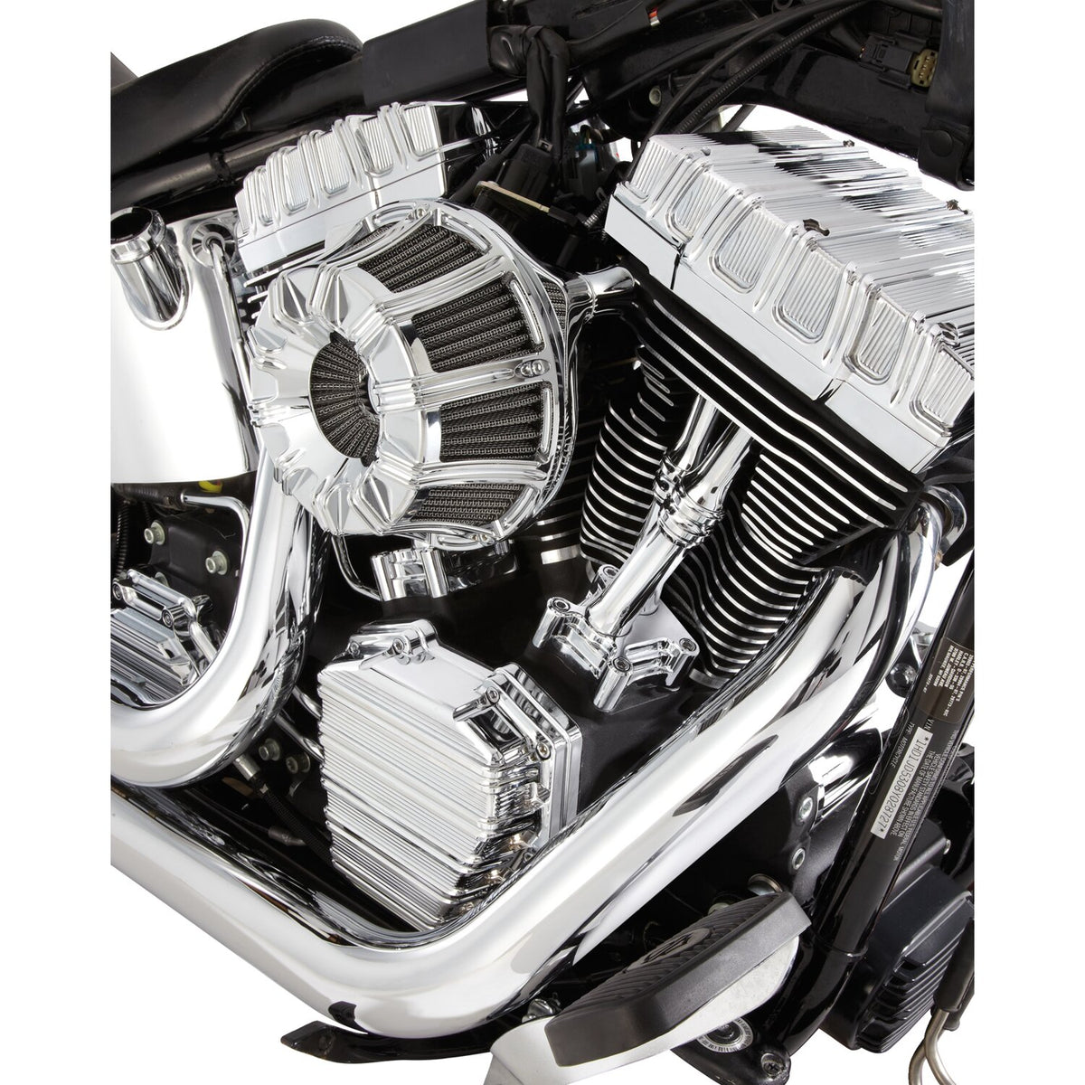 Arlen Ness, Twin Cam 10-gauge cam cover. Chrome