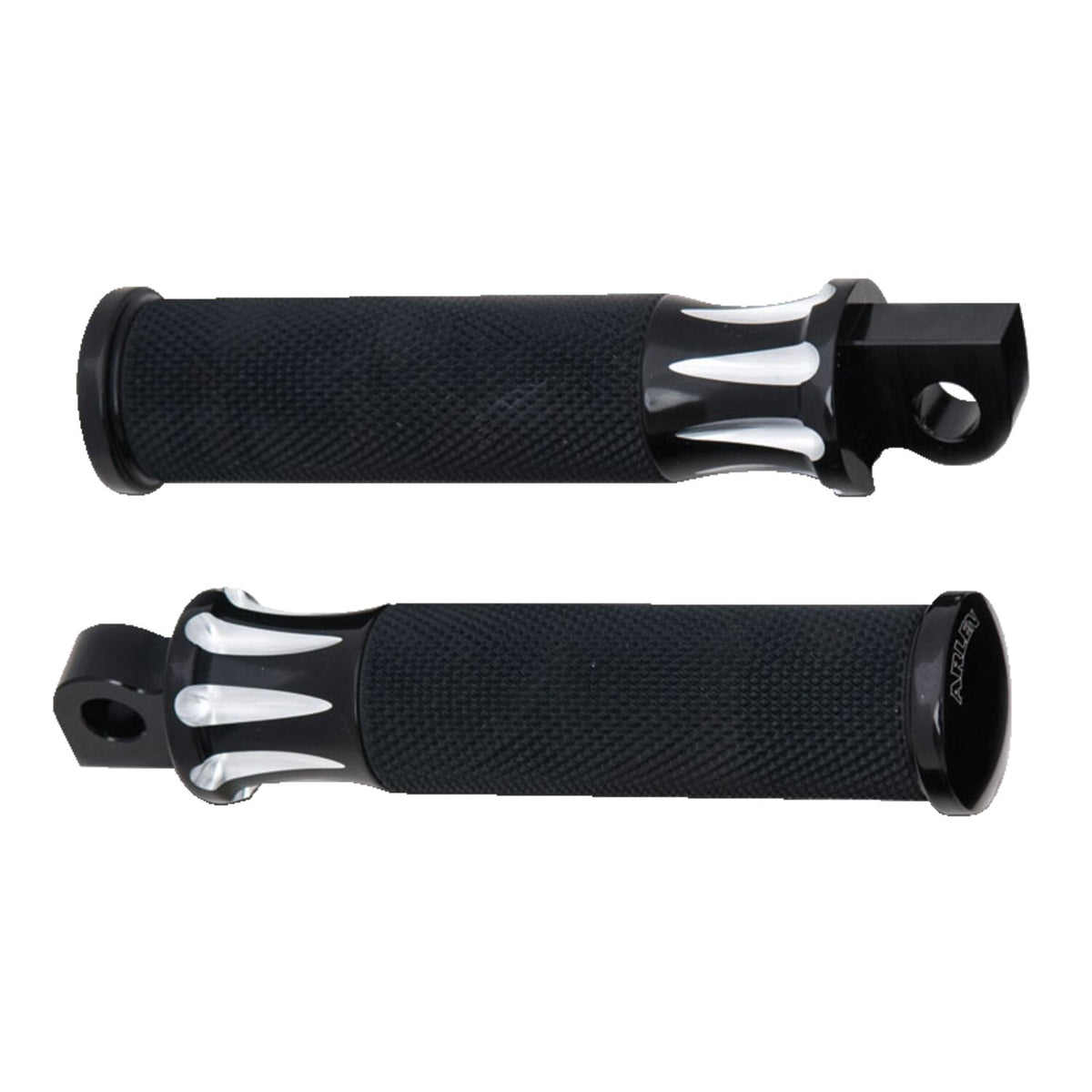 Arlen Ness, Fusion foot pegs. Deep Cut. Black