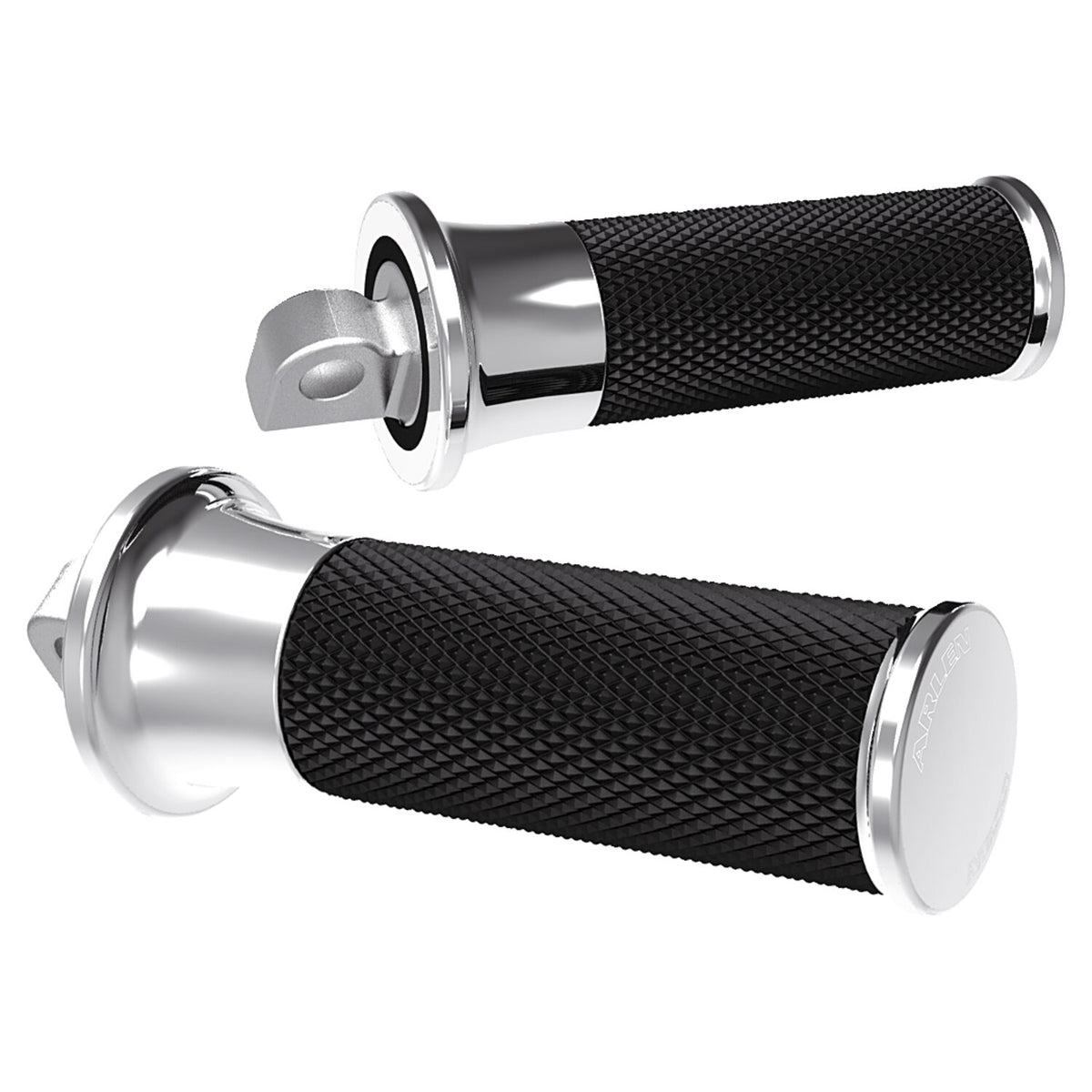Arlen Ness, Fusion foot pegs. Smooth. Chrome