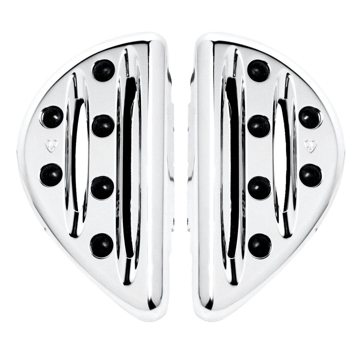 Arlen Ness, Deep Cut passenger floorboards. Chrome