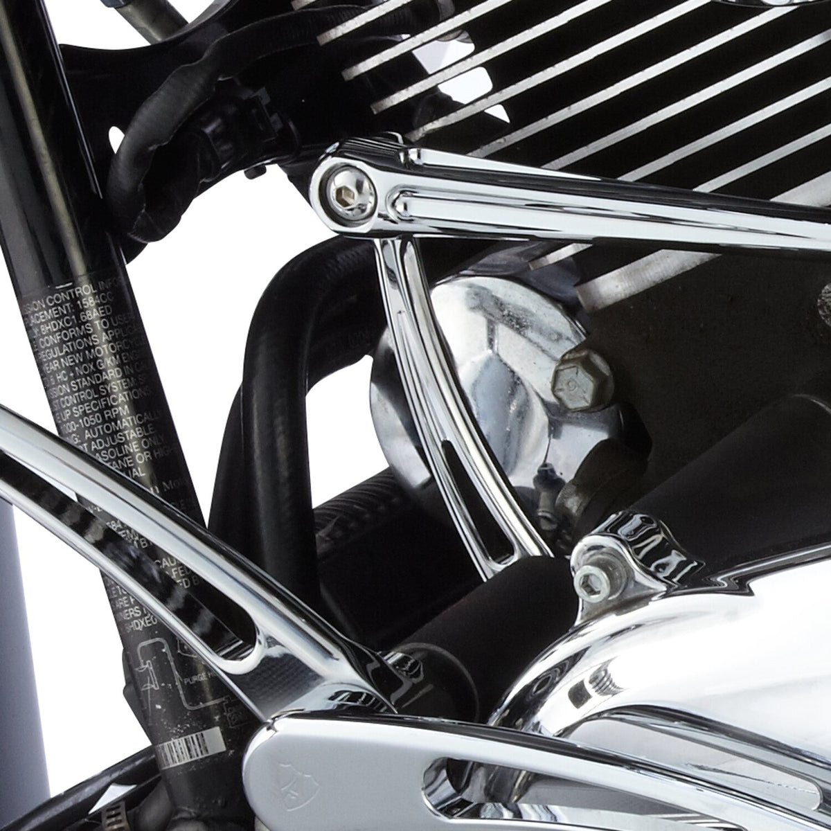 Arlen Ness, inner shift lever. Deep Cut. Chrome