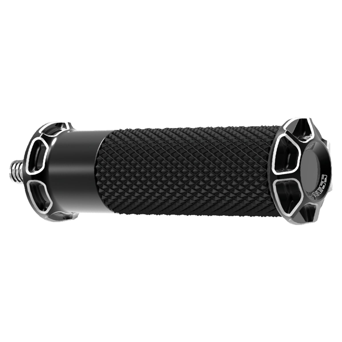 Arlen Ness, Beveled Fusion shift/brake peg. Black