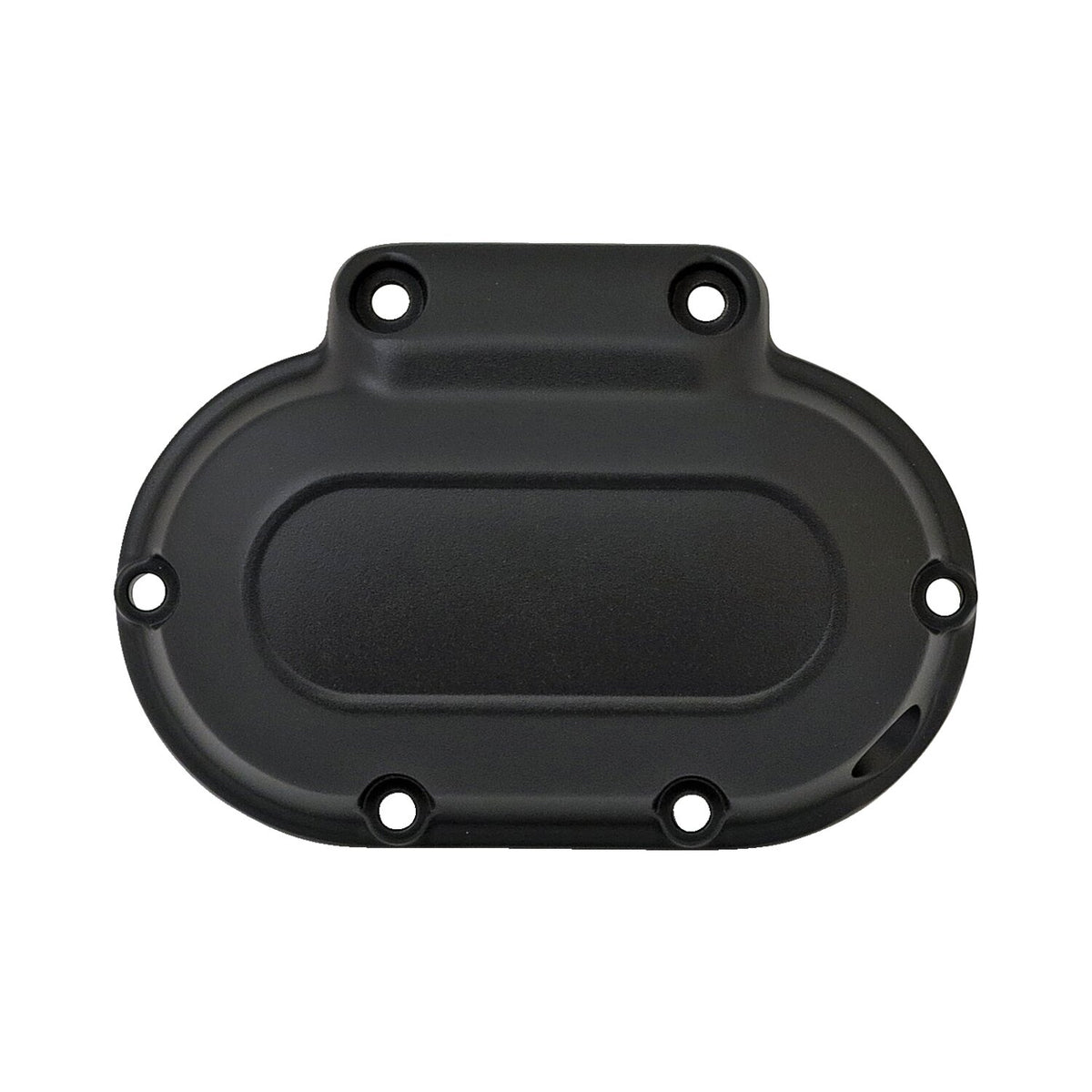 Transmission end cover smooth, cable clutch. Black