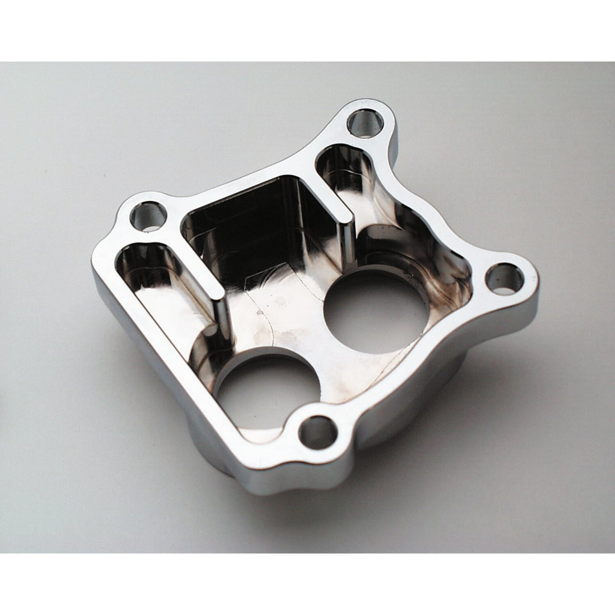 JIMS, Twin Cam billet tappet cover set. Chrome