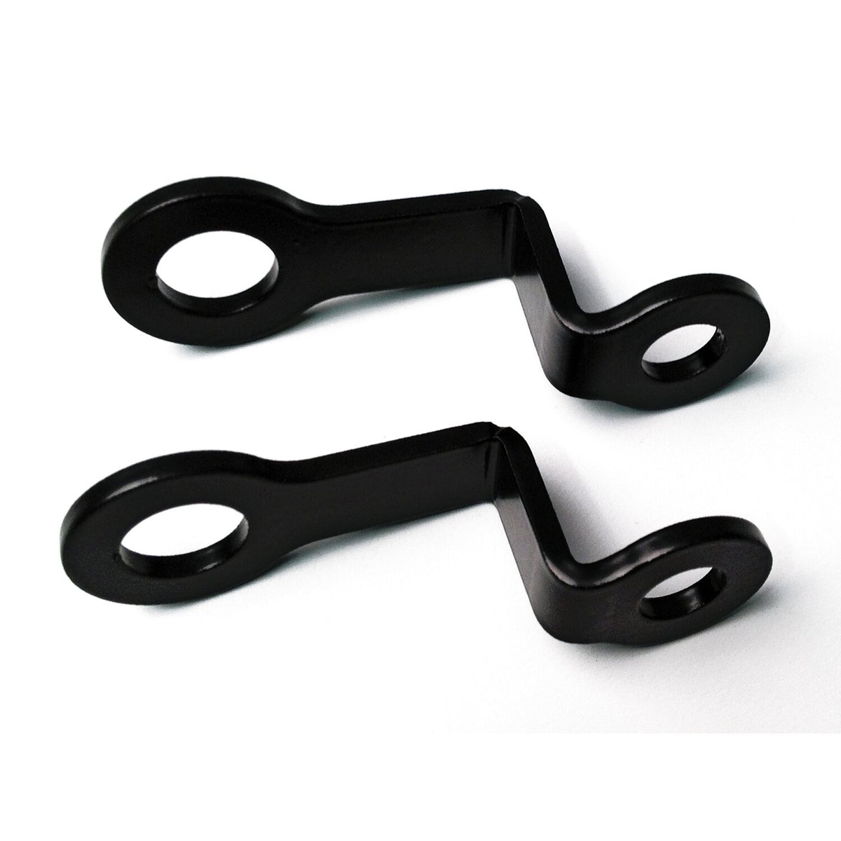 Cult-Werk, turn signal mount kit. Rear. Double angled. Black