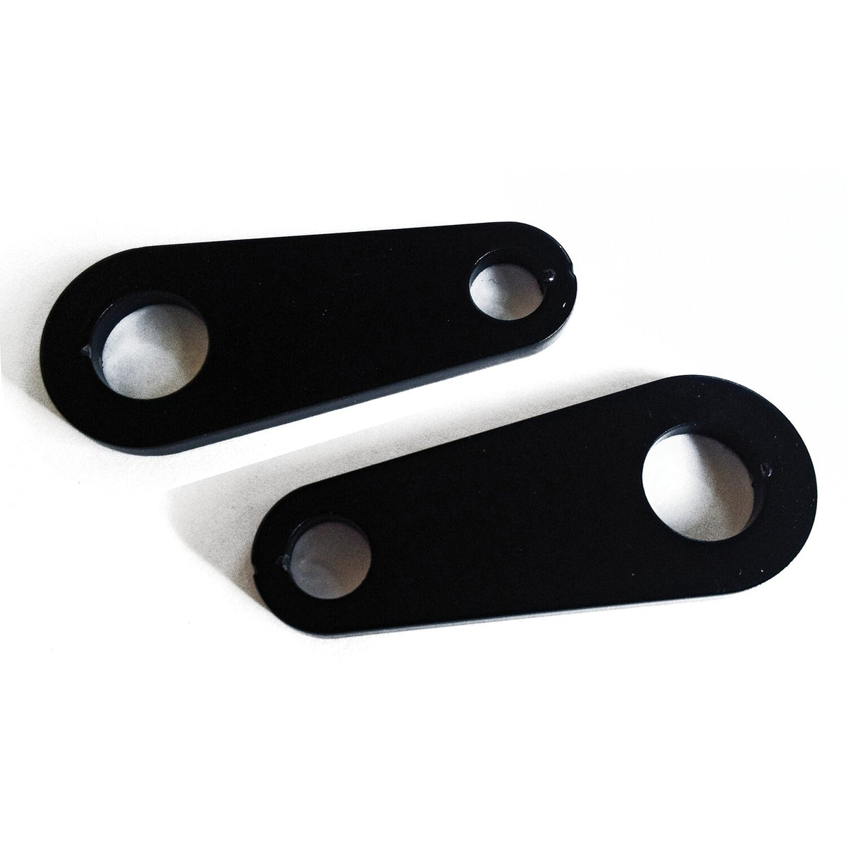 Cult-Werk, turn signal mount kit. Rear. No angle. Black