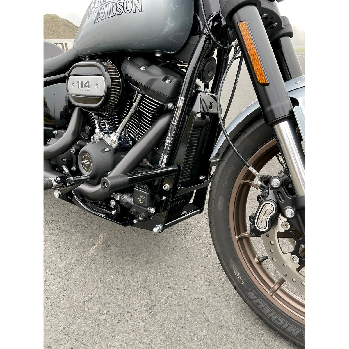 Kodlin, Club Style M8 engine guard. Black