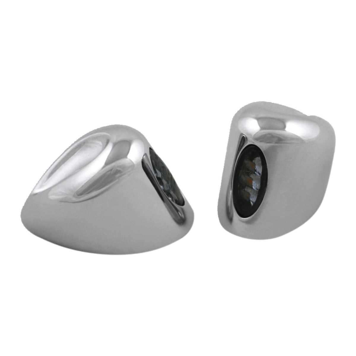 Kodlin, Elypse LED mini front turn signals. DLR. Chrome