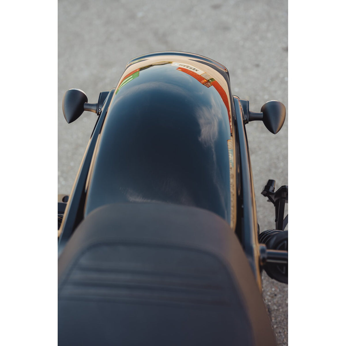 Cult-Werk, Nightster OEM style rear fender. Gloss black