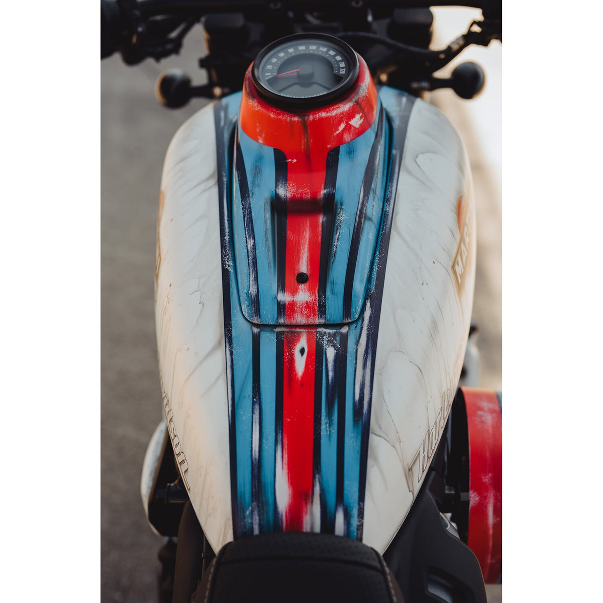 Cult-Werk, Nightster dash cover. Matte black